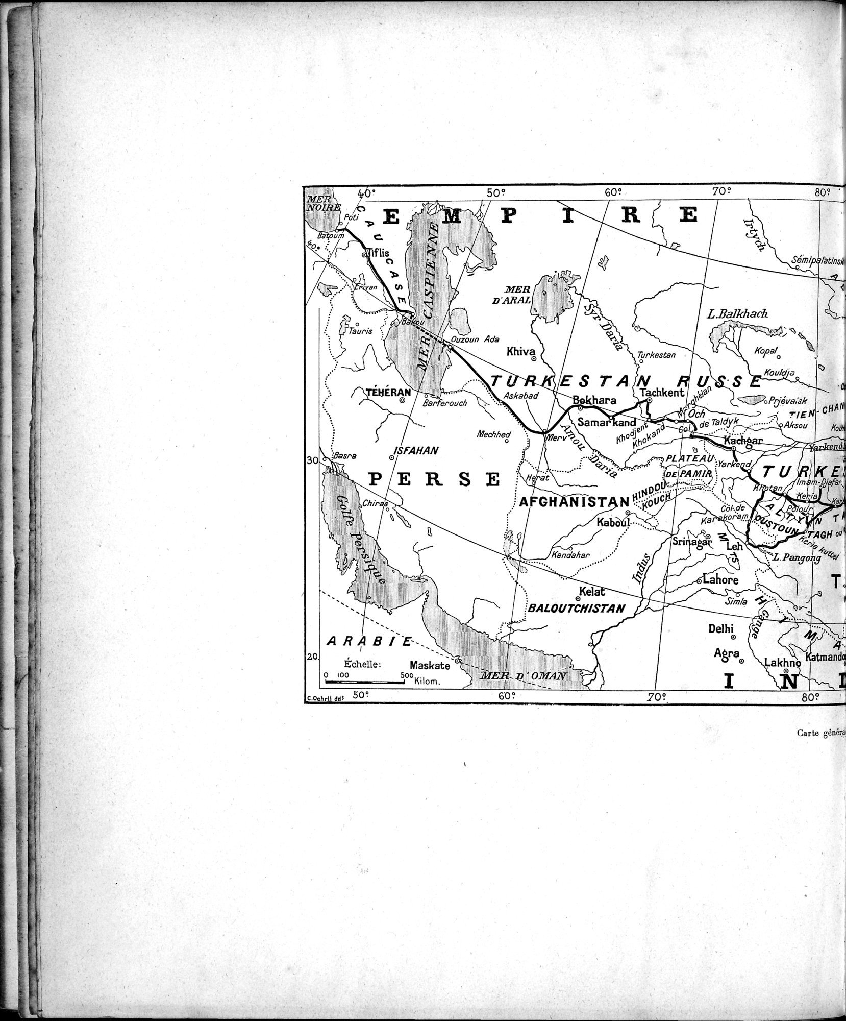 Mission Scientifique dans la Haute Asie 1890-1895 : vol.1 / 26 ページ（白黒高解像度画像）