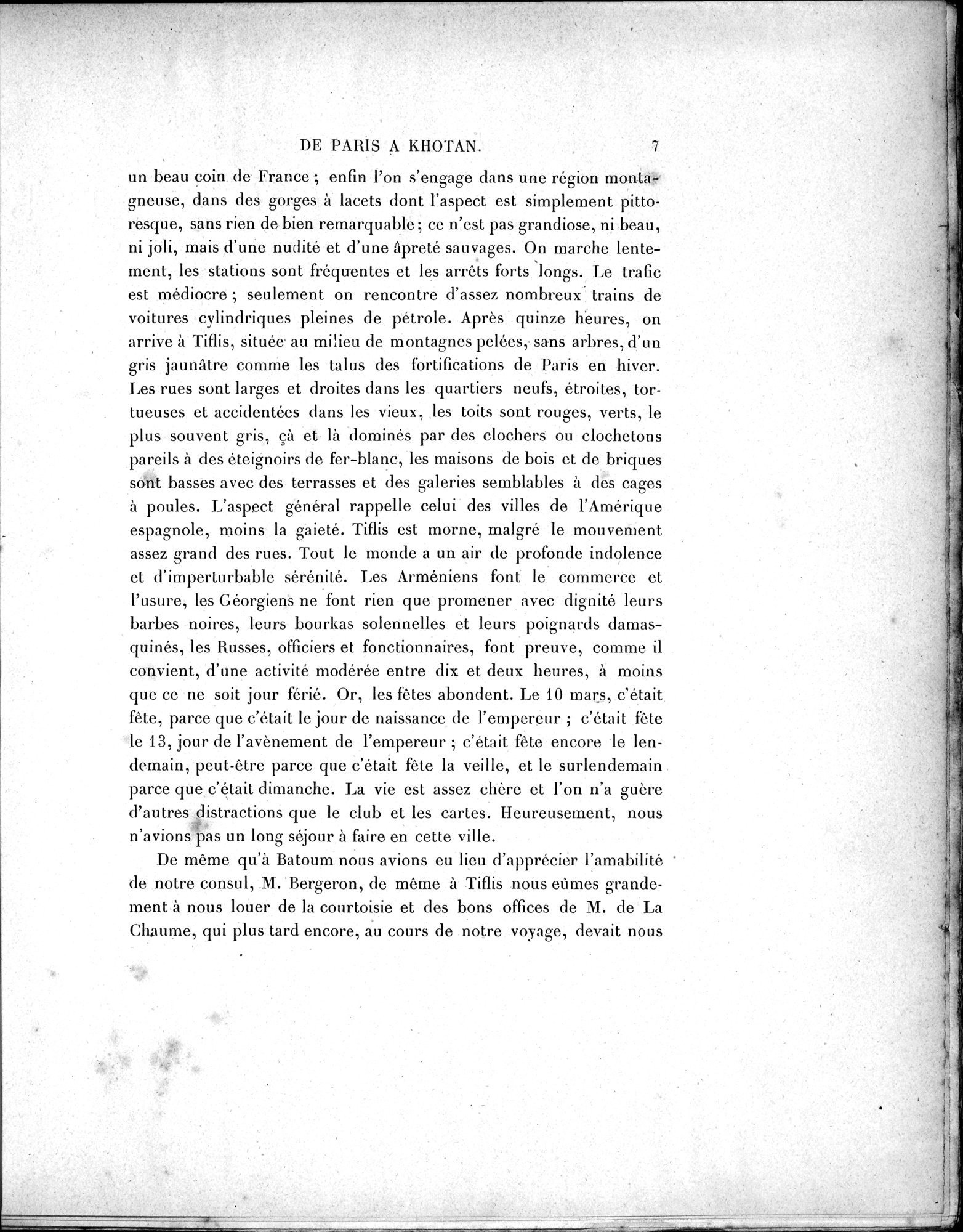 Mission Scientifique dans la Haute Asie 1890-1895 : vol.1 / 35 ページ（白黒高解像度画像）