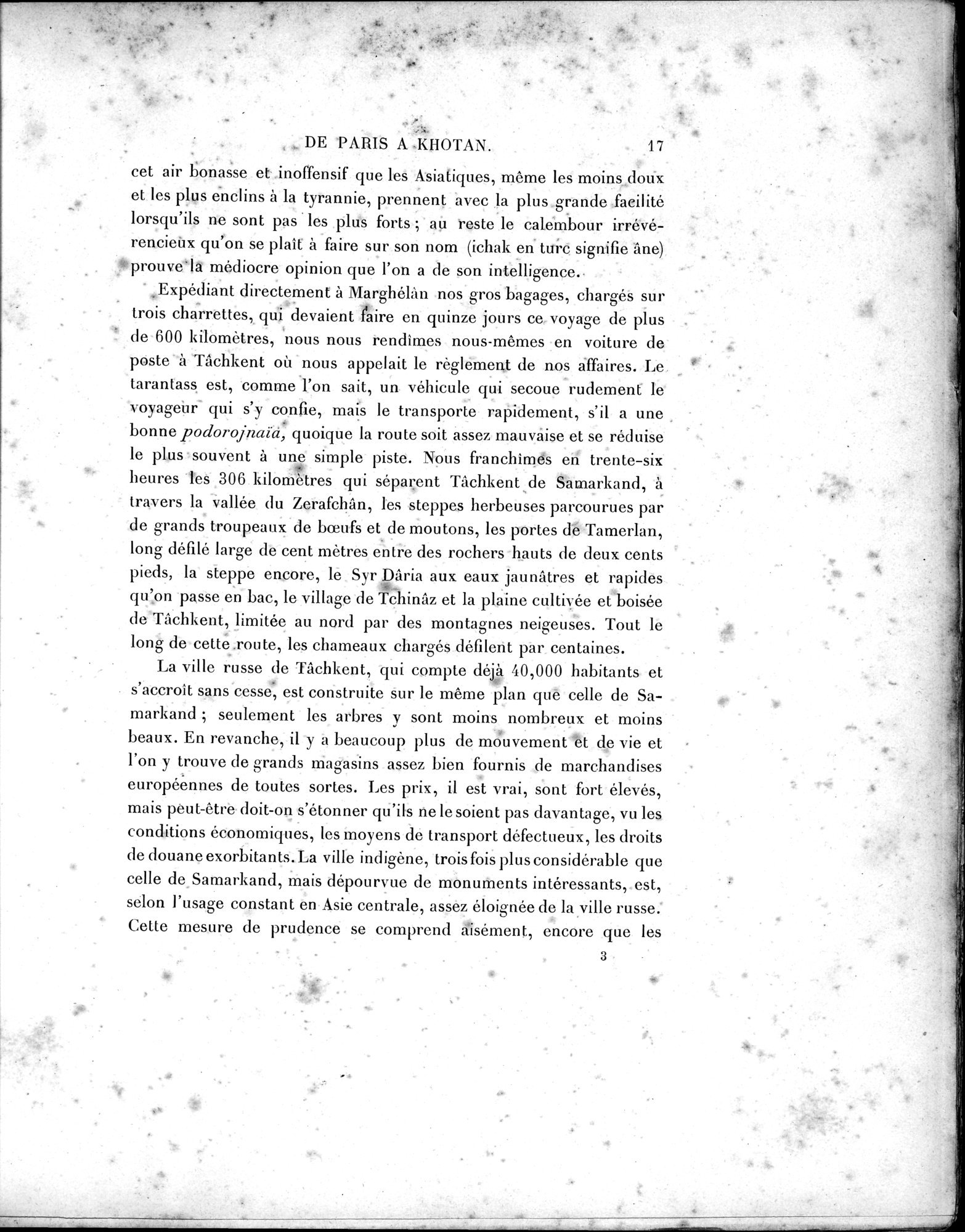 Mission Scientifique dans la Haute Asie 1890-1895 : vol.1 / Page 45 (Grayscale High Resolution Image)