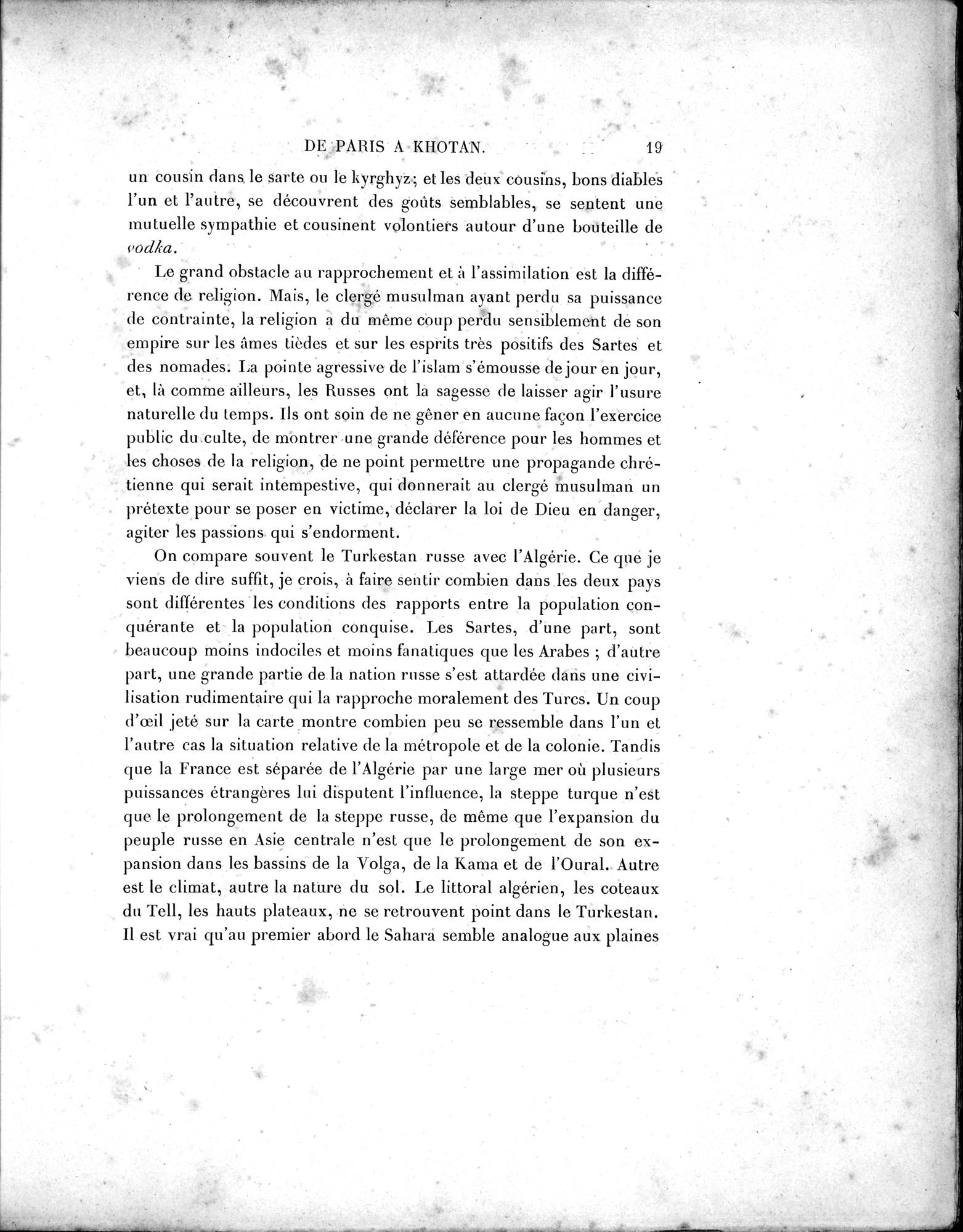 Mission Scientifique dans la Haute Asie 1890-1895 : vol.1 / 47 ページ（白黒高解像度画像）