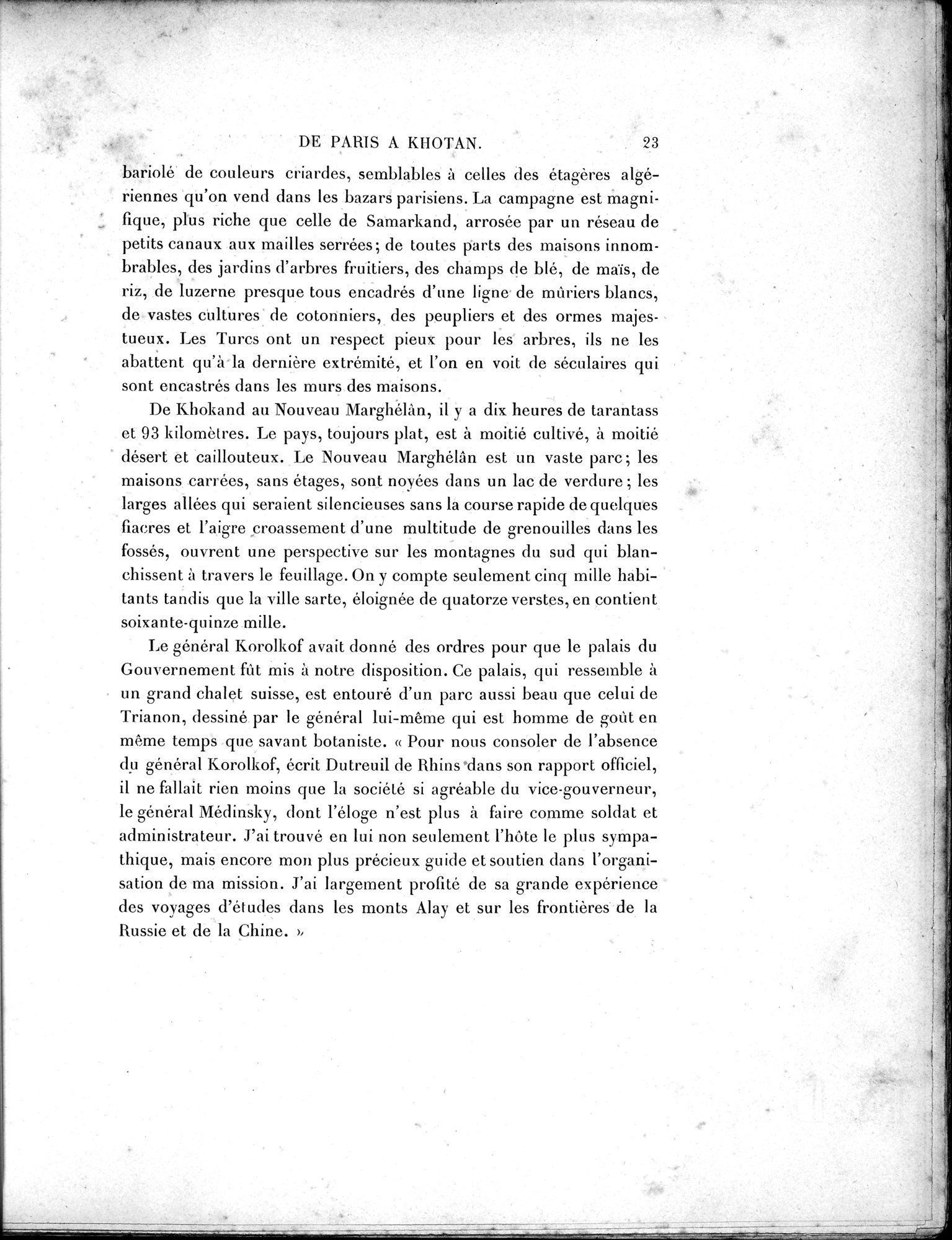 Mission Scientifique dans la Haute Asie 1890-1895 : vol.1 / Page 51 (Grayscale High Resolution Image)