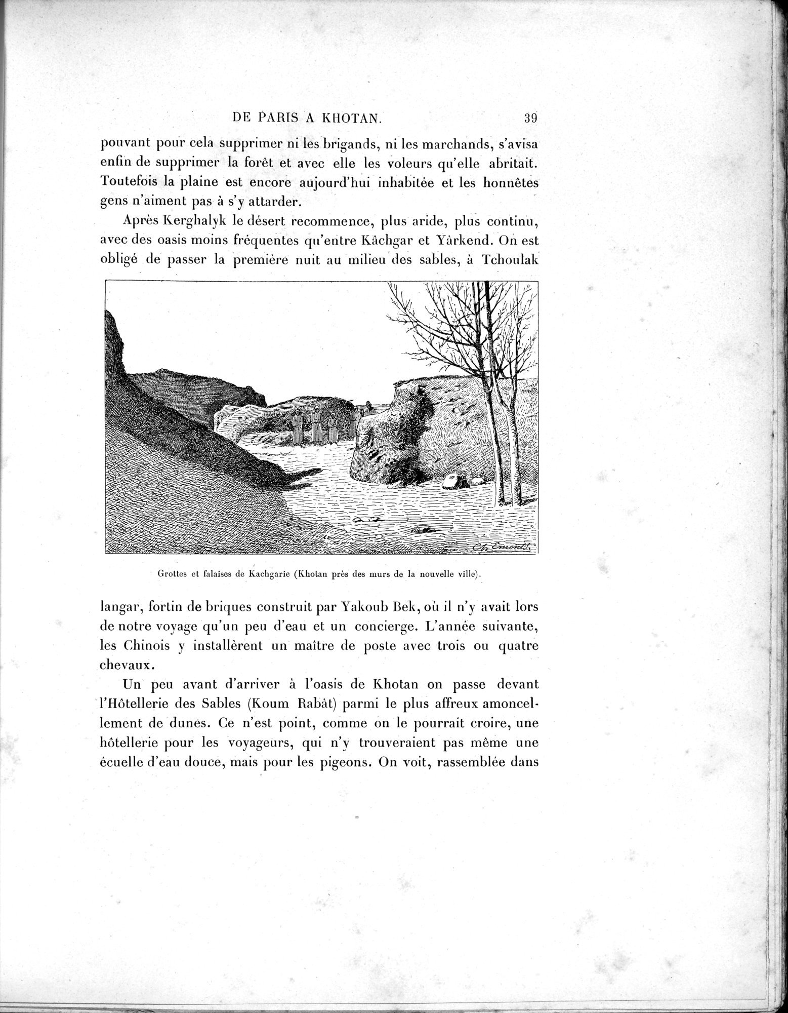 Mission Scientifique dans la Haute Asie 1890-1895 : vol.1 / 67 ページ（白黒高解像度画像）