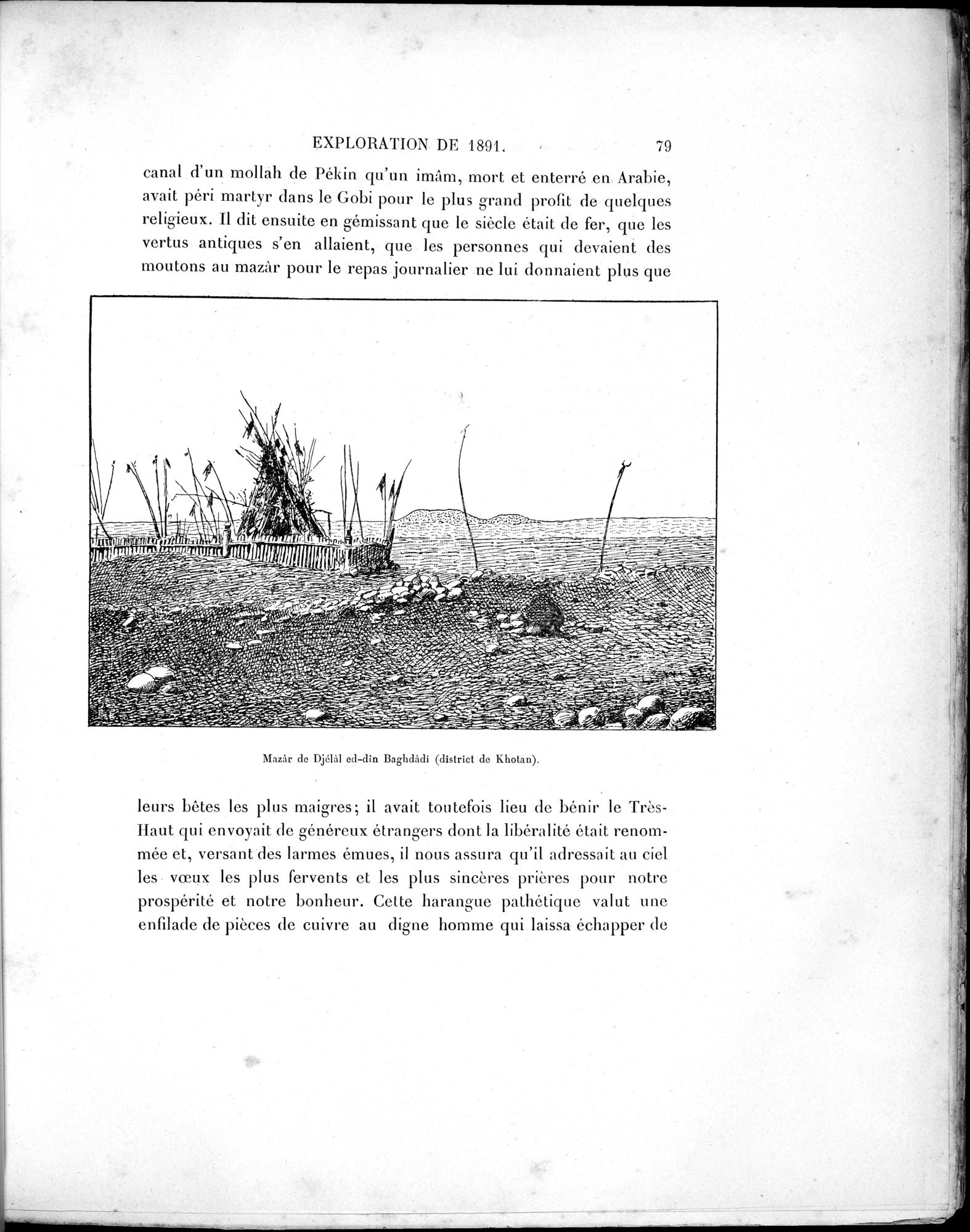 Mission Scientifique dans la Haute Asie 1890-1895 : vol.1 / Page 111 (Grayscale High Resolution Image)