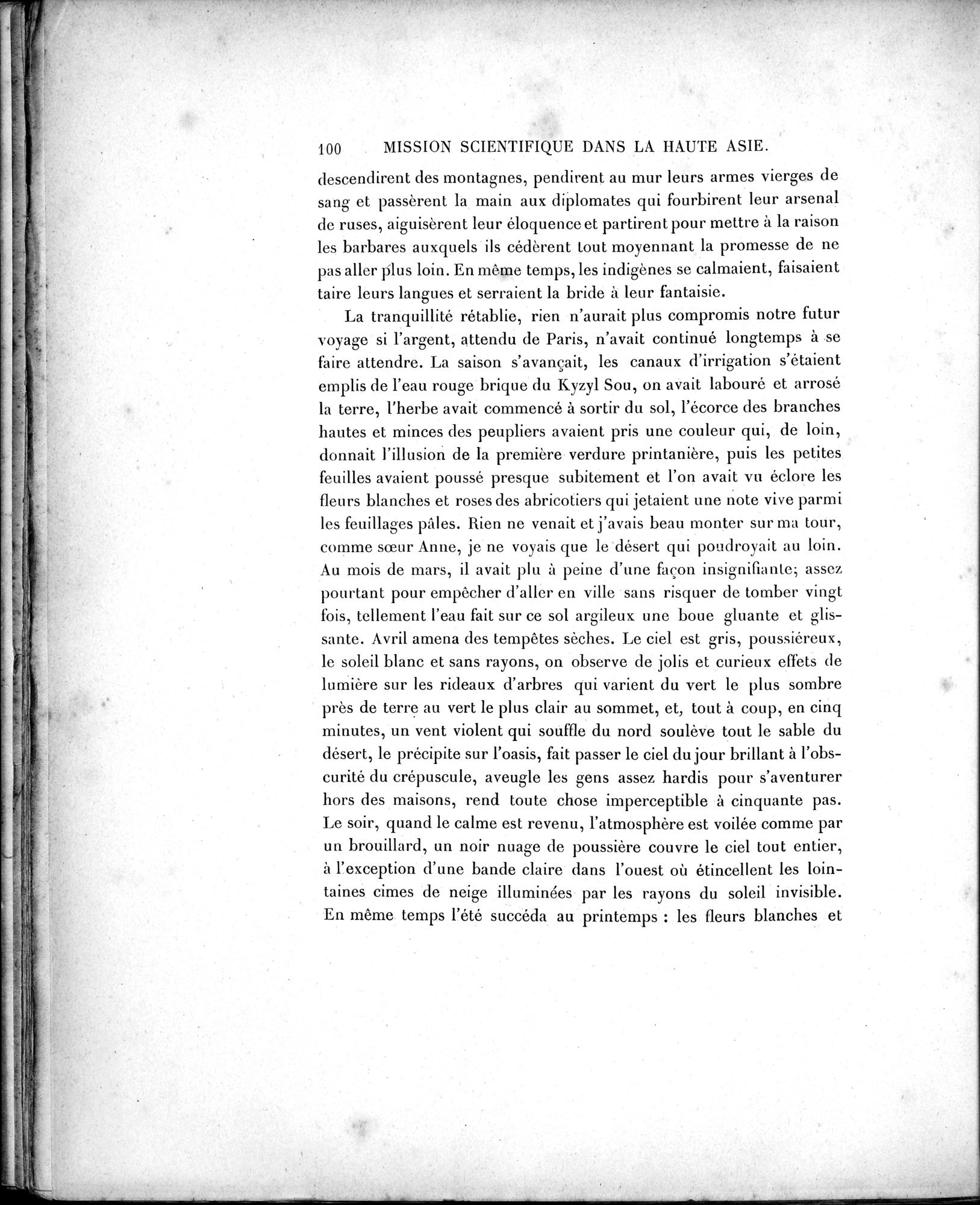 Mission Scientifique dans la Haute Asie 1890-1895 : vol.1 / 132 ページ（白黒高解像度画像）