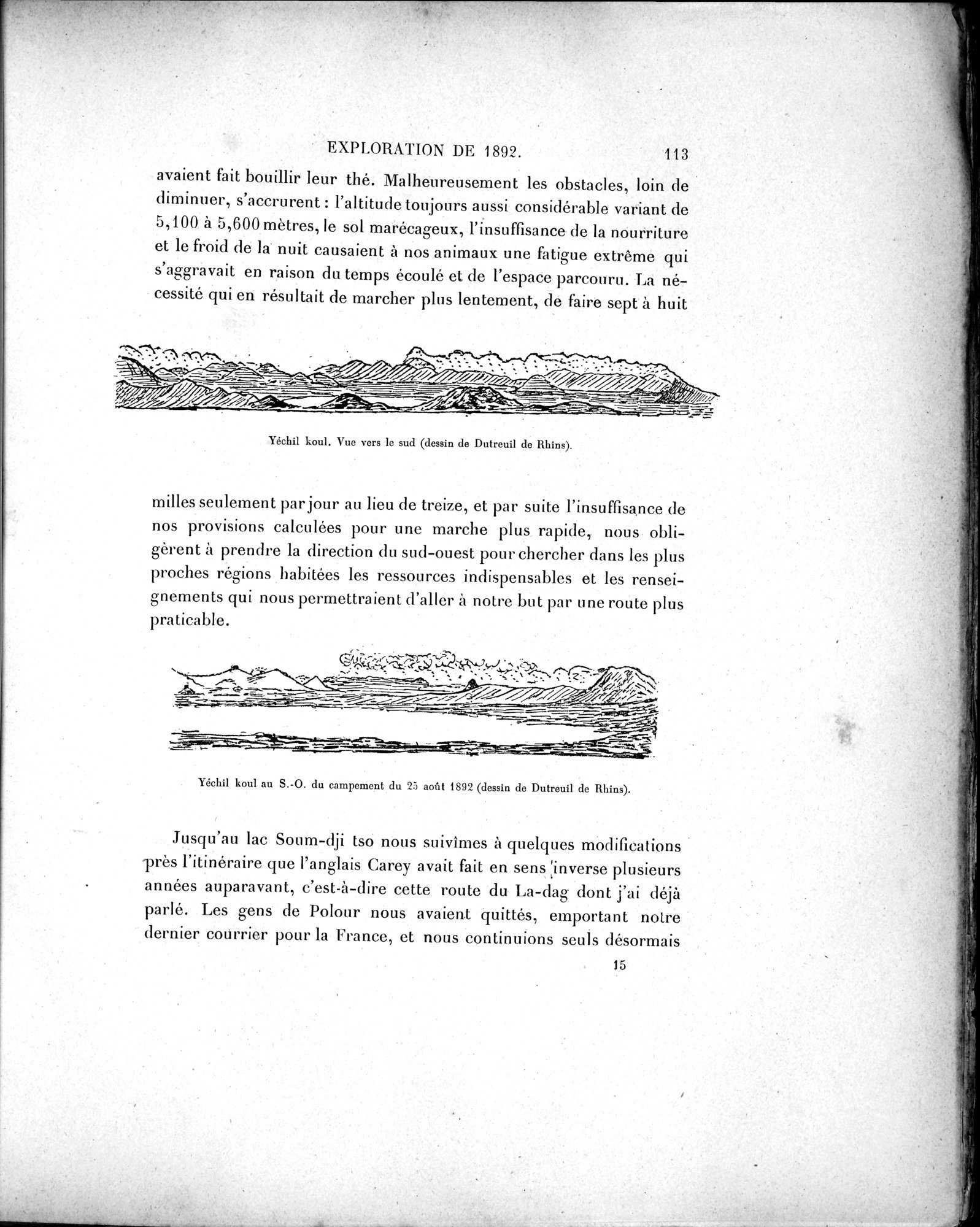 Mission Scientifique dans la Haute Asie 1890-1895 : vol.1 / 145 ページ（白黒高解像度画像）