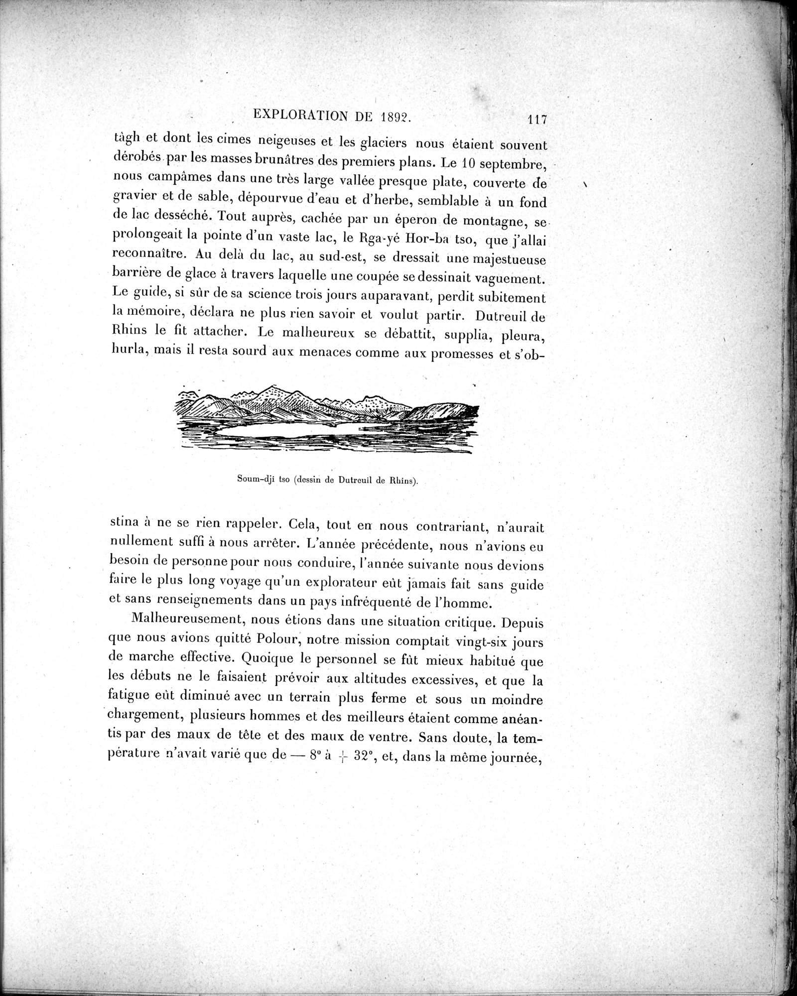 Mission Scientifique dans la Haute Asie 1890-1895 : vol.1 / Page 149 (Grayscale High Resolution Image)