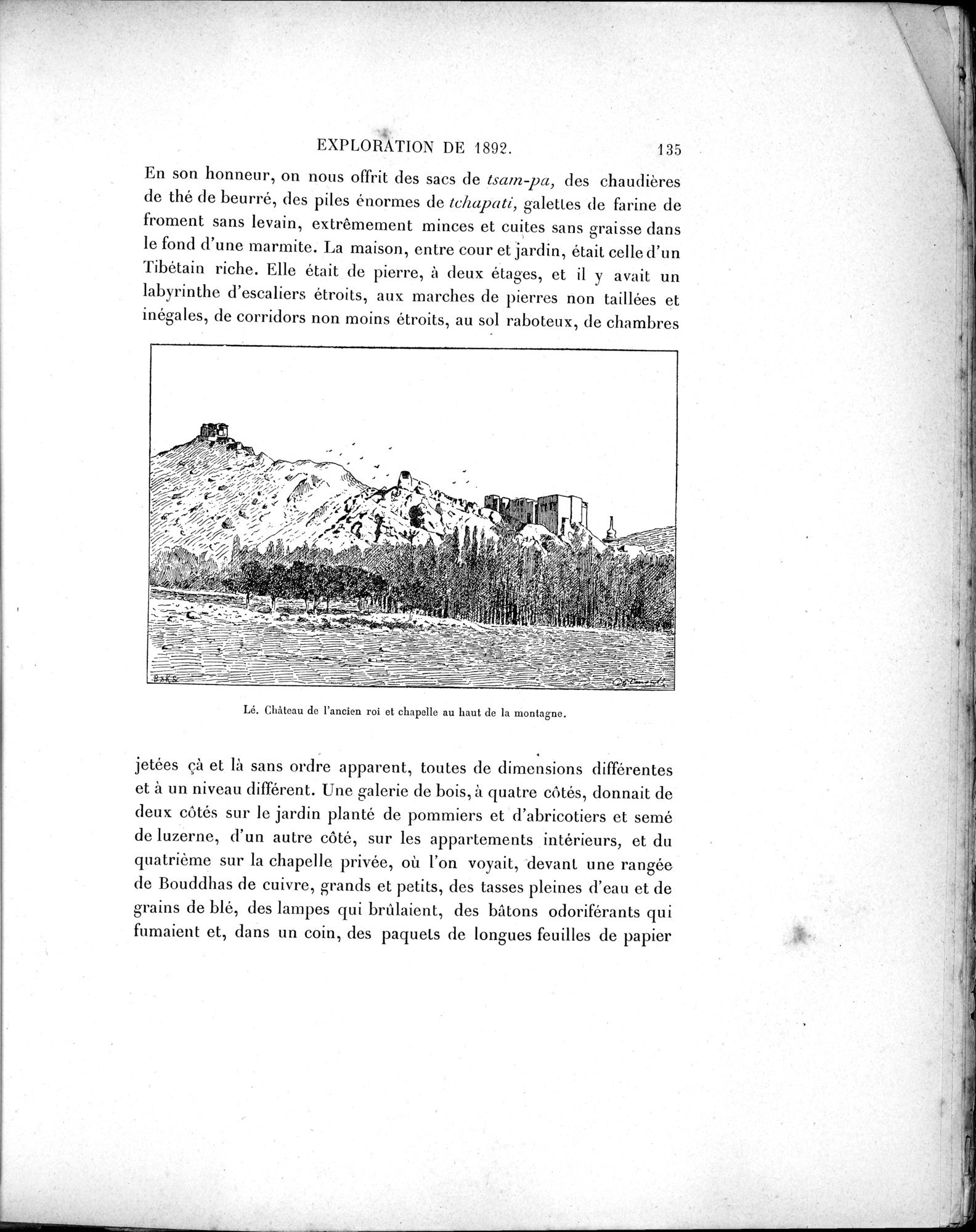 Mission Scientifique dans la Haute Asie 1890-1895 : vol.1 / 167 ページ（白黒高解像度画像）