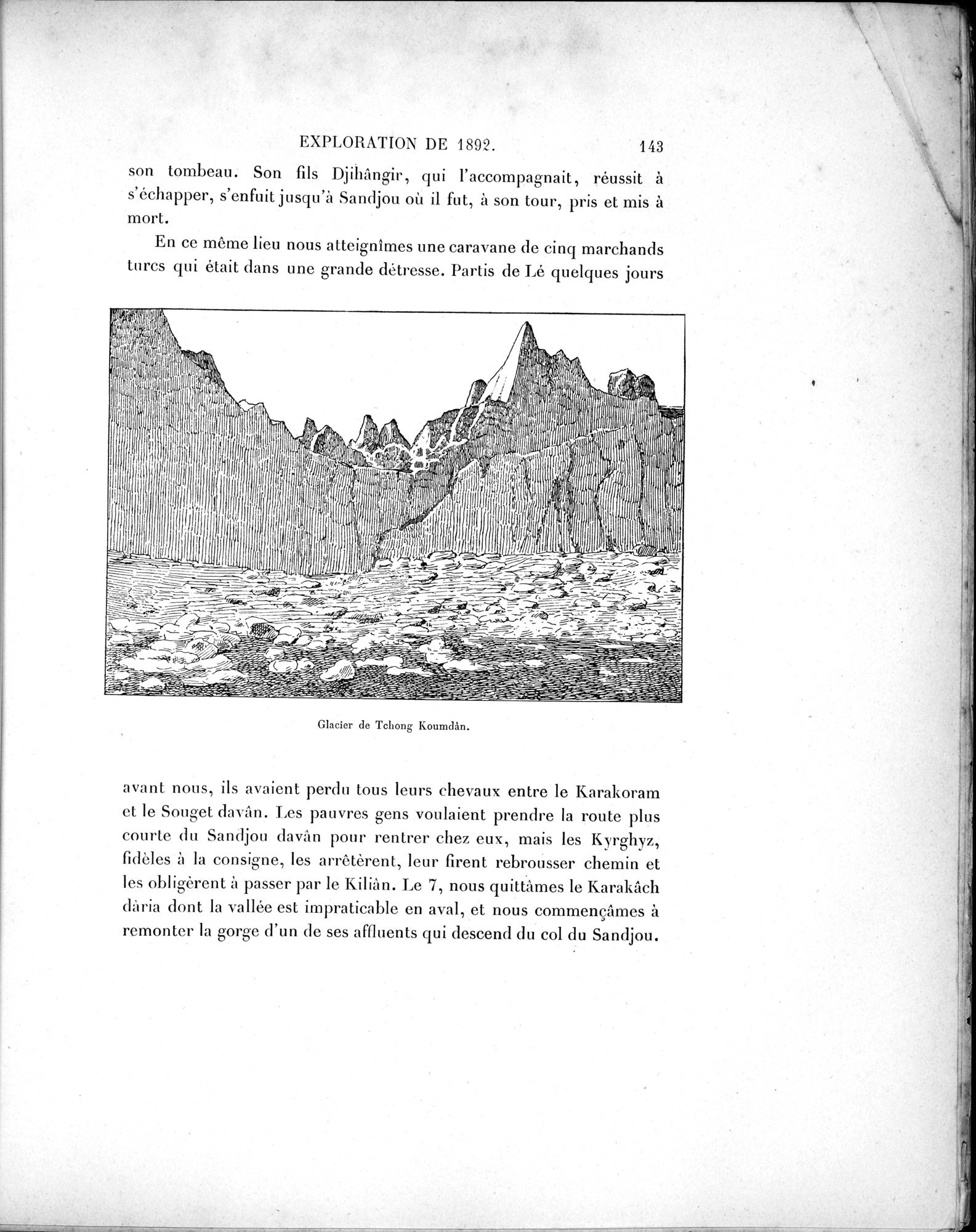 Mission Scientifique dans la Haute Asie 1890-1895 : vol.1 / Page 175 (Grayscale High Resolution Image)