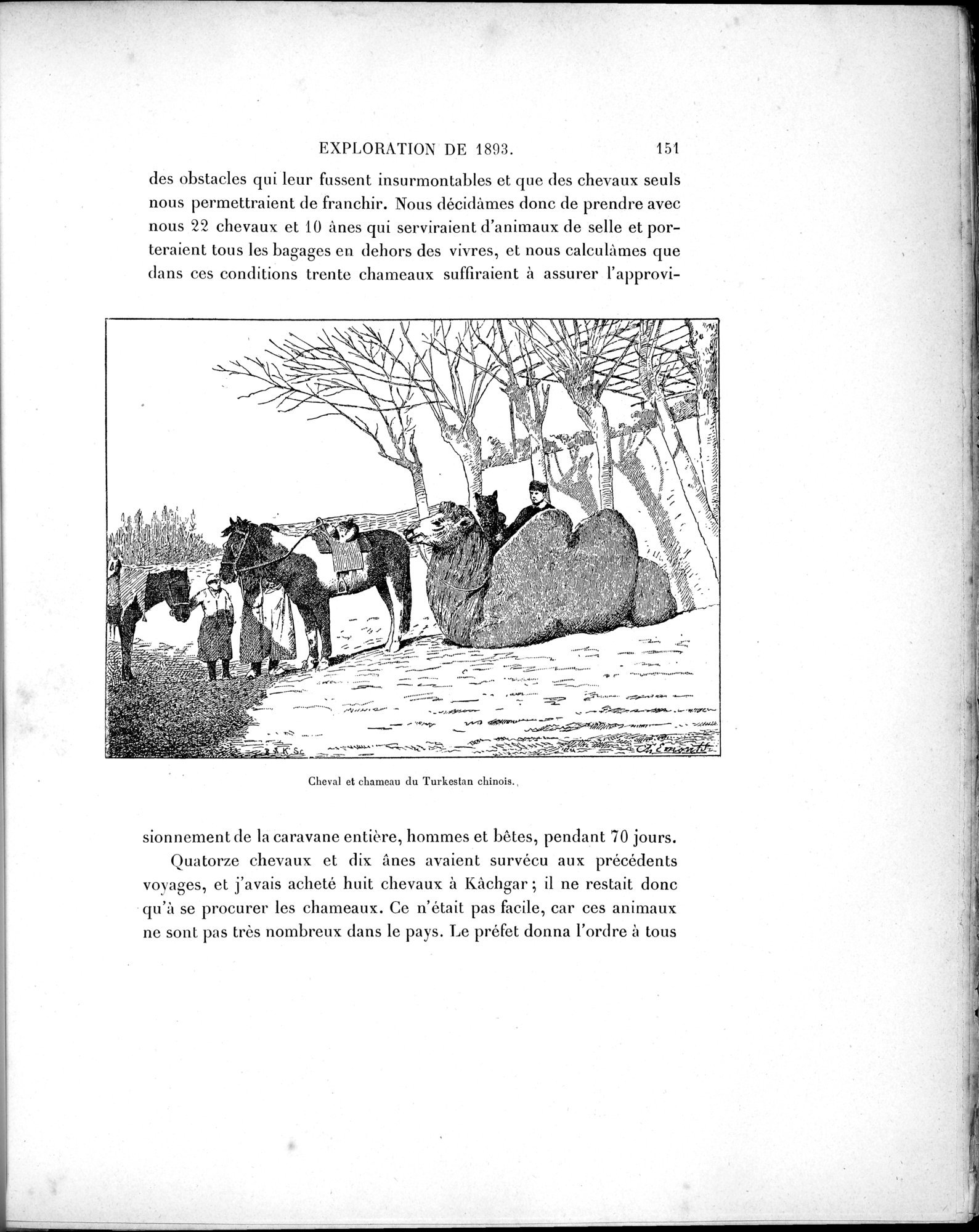 Mission Scientifique dans la Haute Asie 1890-1895 : vol.1 / Page 183 (Grayscale High Resolution Image)