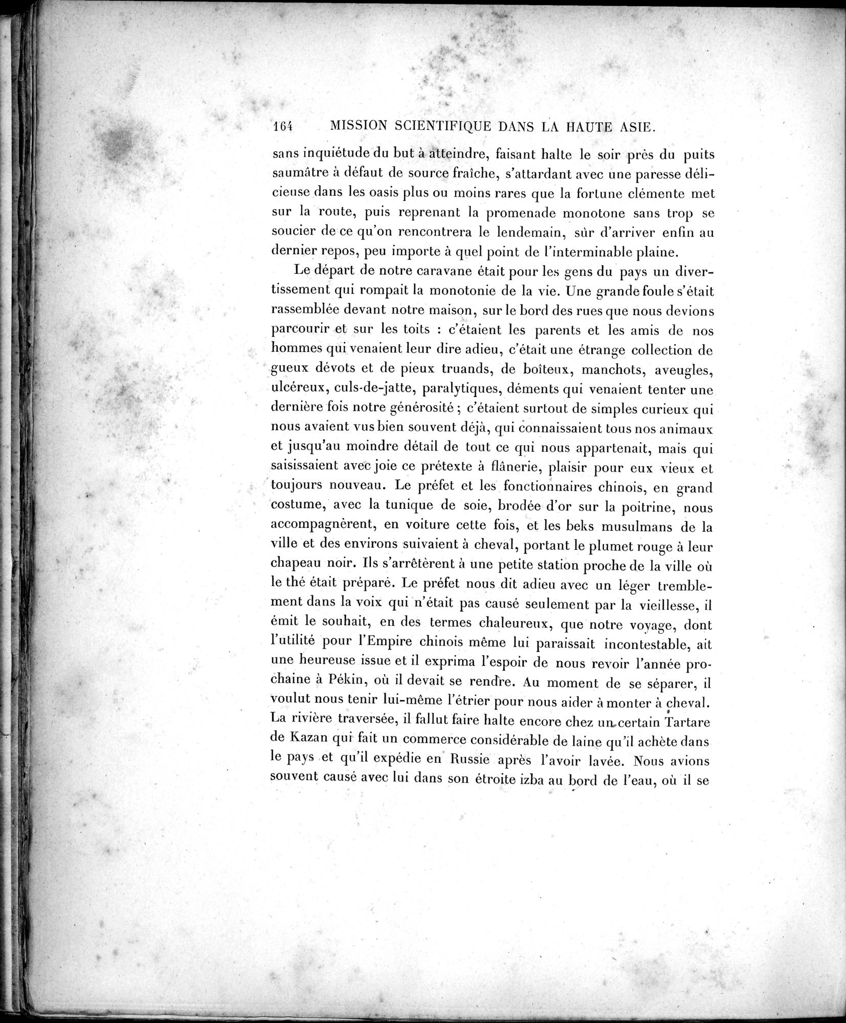 Mission Scientifique dans la Haute Asie 1890-1895 : vol.1 / 196 ページ（白黒高解像度画像）