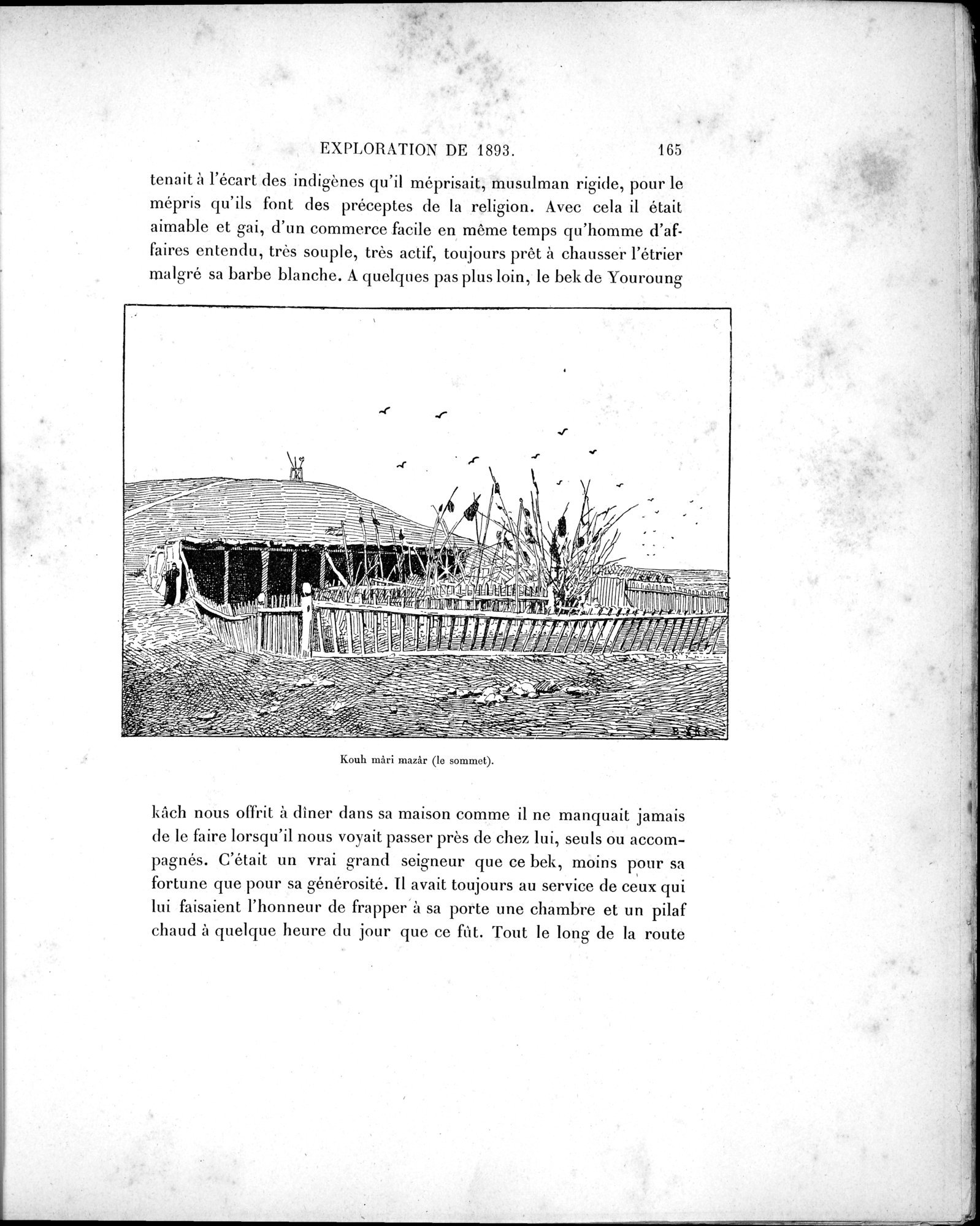 Mission Scientifique dans la Haute Asie 1890-1895 : vol.1 / 197 ページ（白黒高解像度画像）