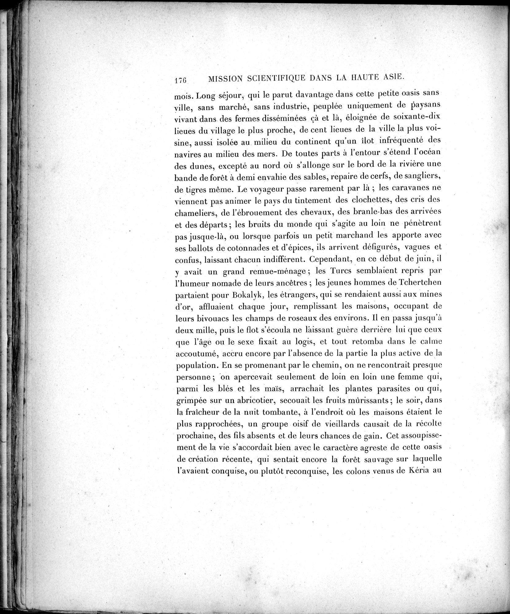 Mission Scientifique dans la Haute Asie 1890-1895 : vol.1 / Page 208 (Grayscale High Resolution Image)