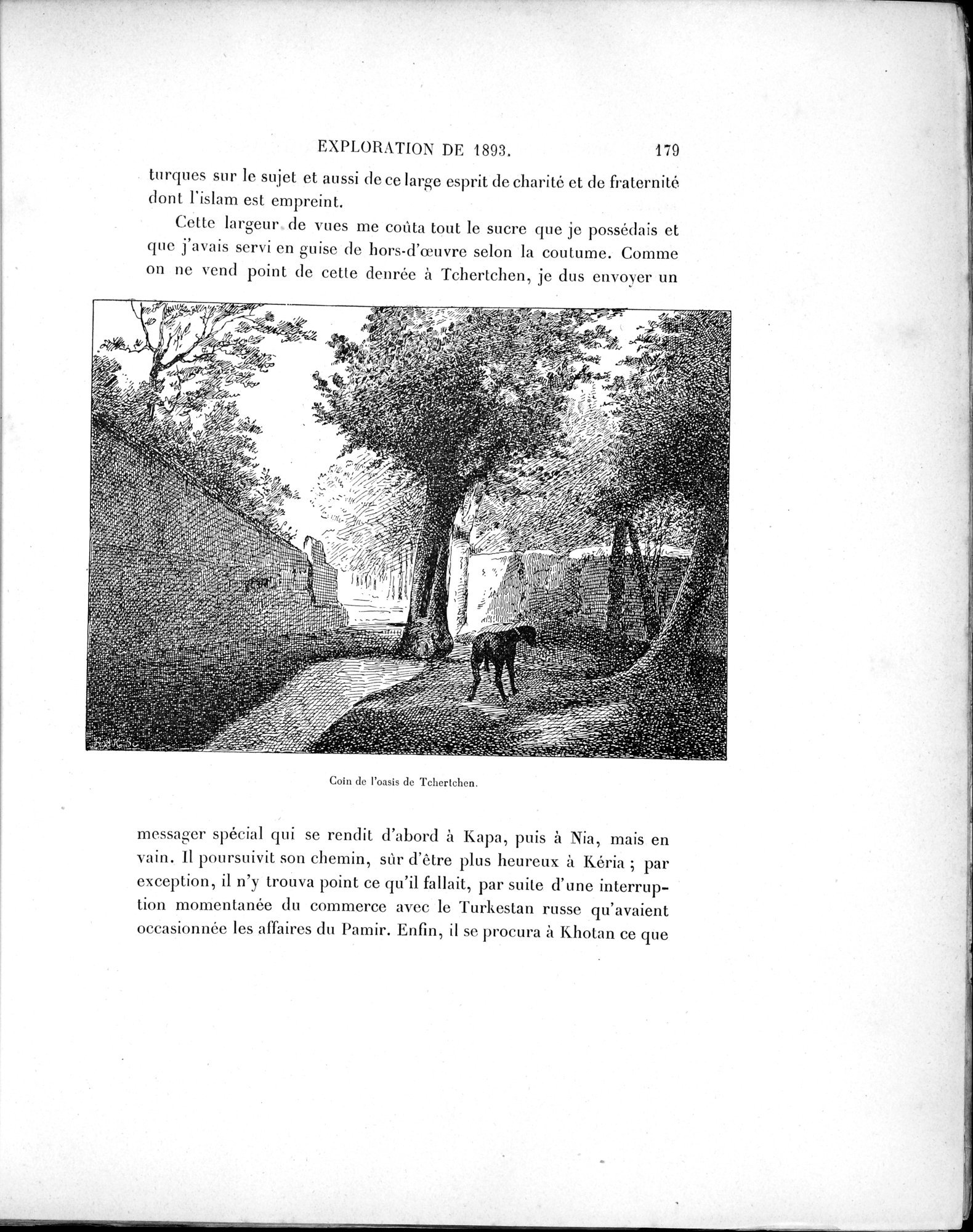 Mission Scientifique dans la Haute Asie 1890-1895 : vol.1 / Page 211 (Grayscale High Resolution Image)