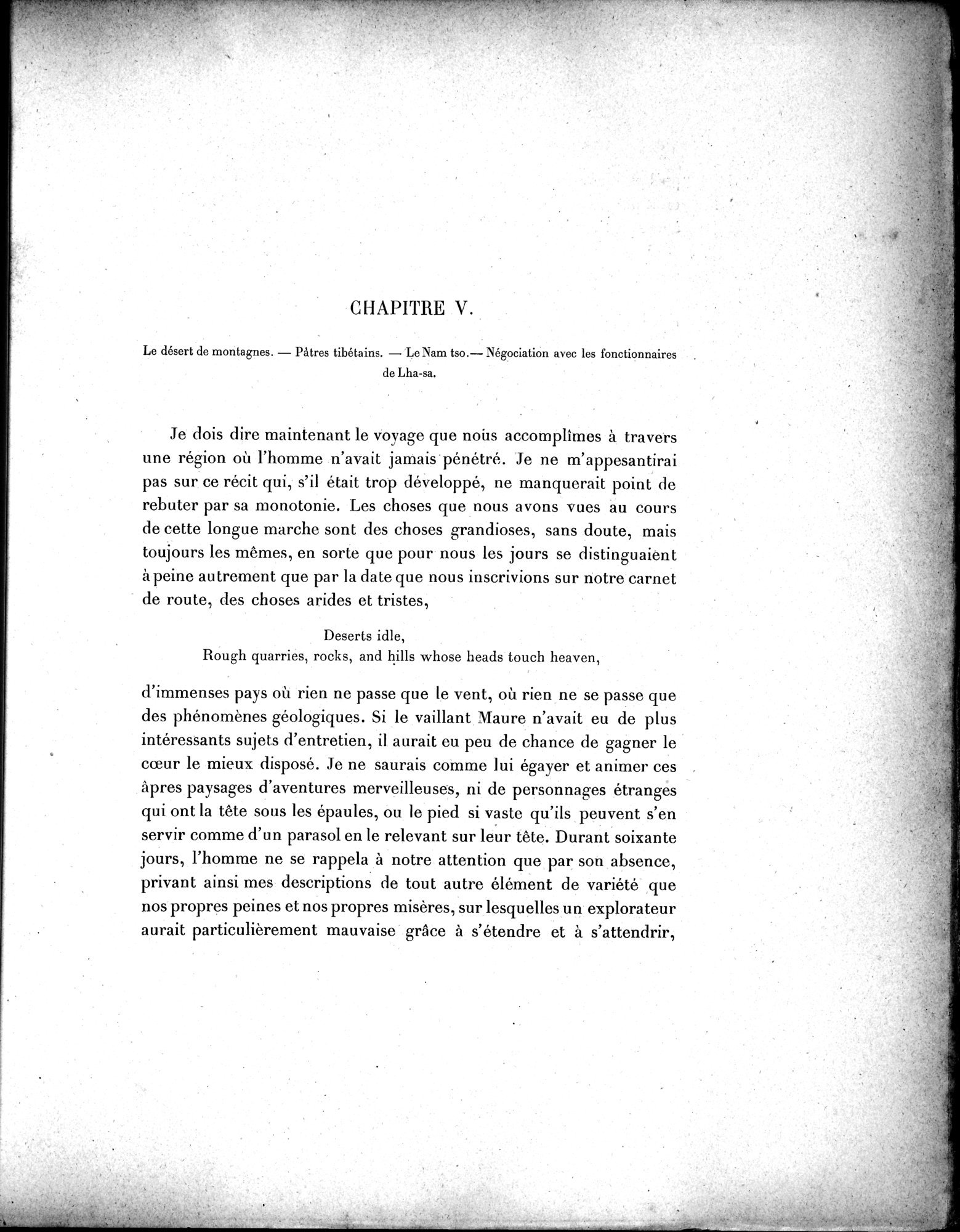 Mission Scientifique dans la Haute Asie 1890-1895 : vol.1 / Page 229 (Grayscale High Resolution Image)