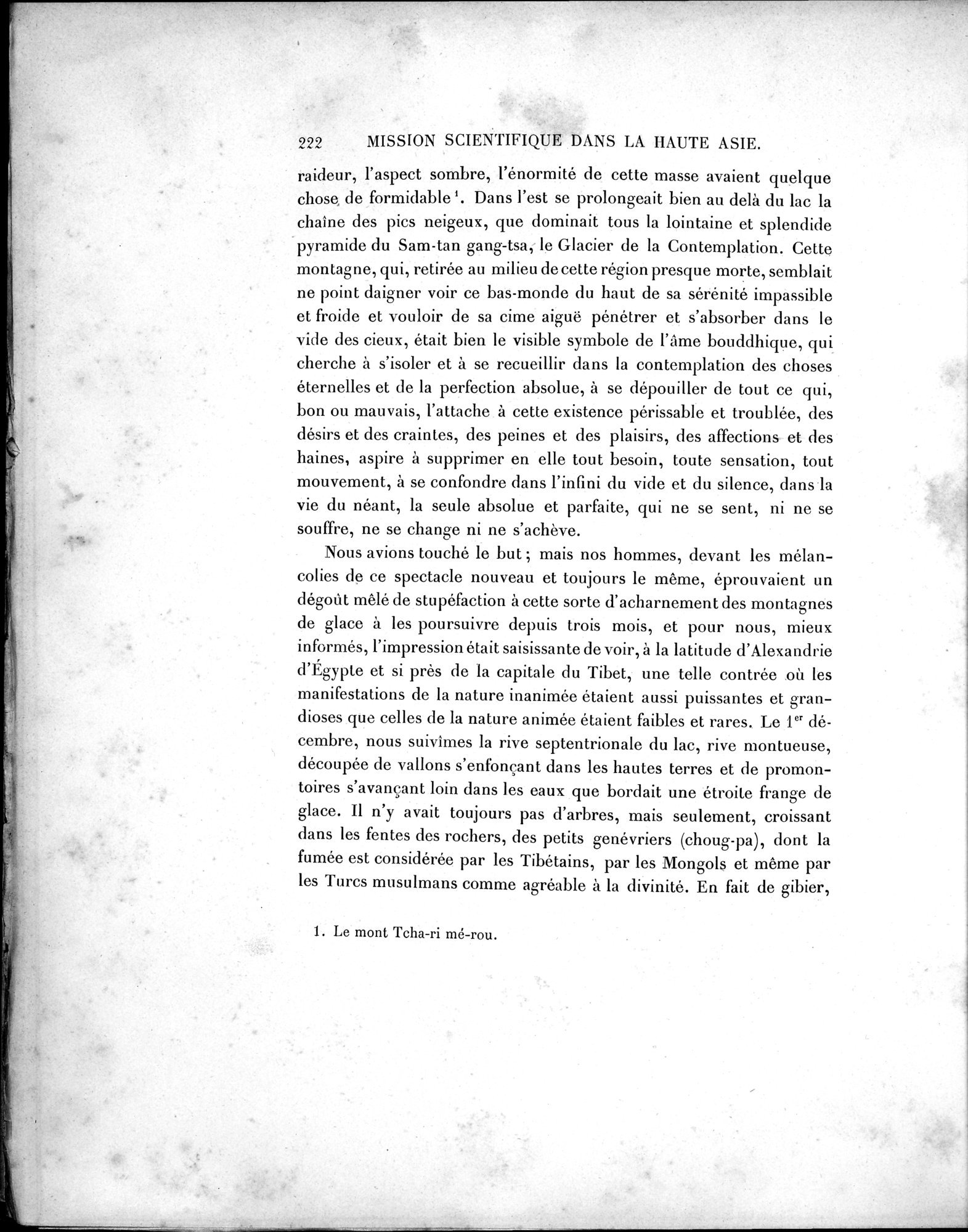 Mission Scientifique dans la Haute Asie 1890-1895 : vol.1 / Page 254 (Grayscale High Resolution Image)