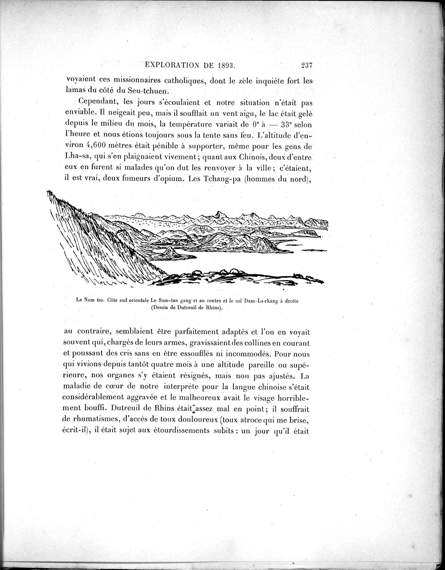 Mission Scientifique dans la Haute Asie 1890-1895 : vol.1 / Page 269 (Grayscale High Resolution Image)