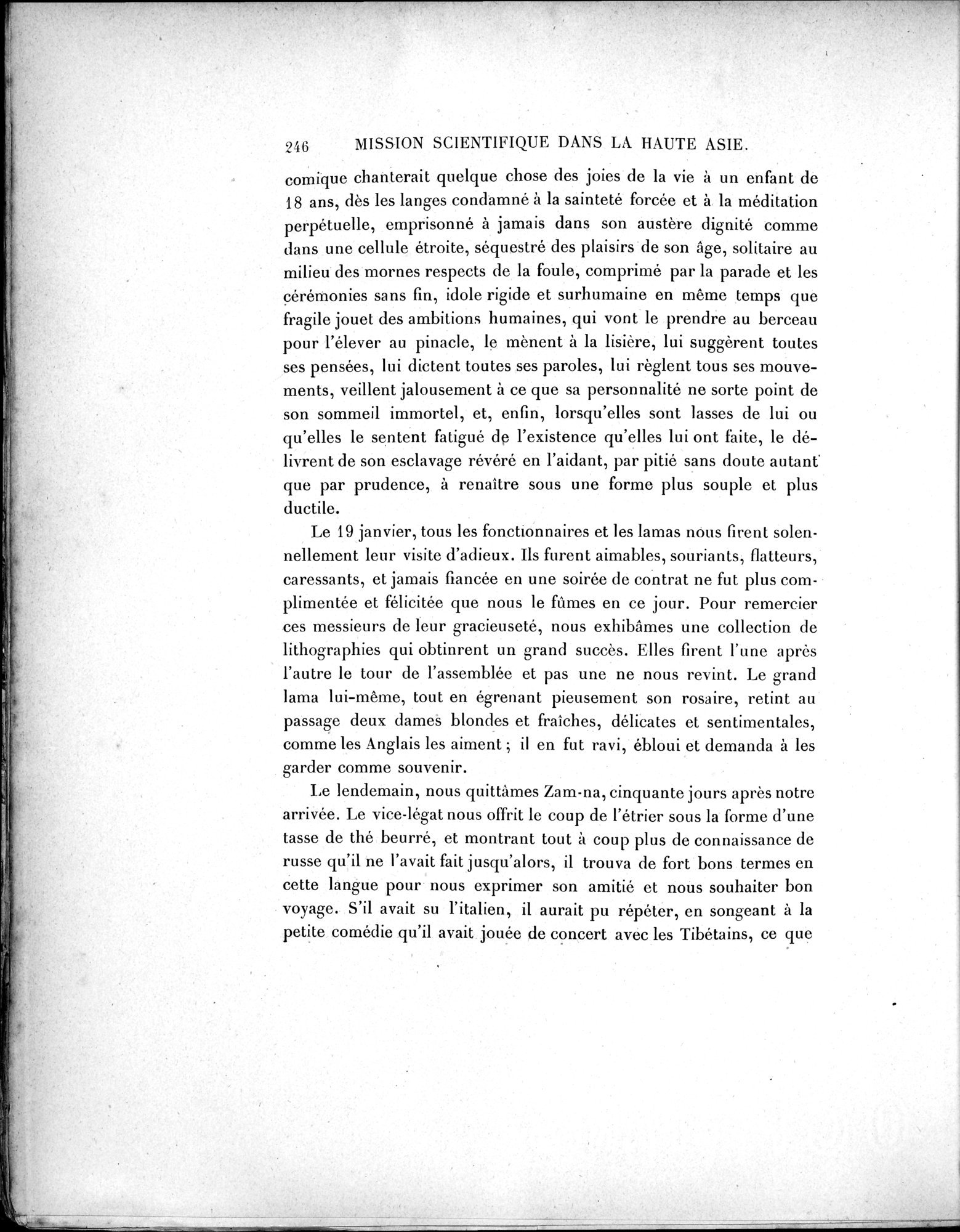 Mission Scientifique dans la Haute Asie 1890-1895 : vol.1 / 278 ページ（白黒高解像度画像）