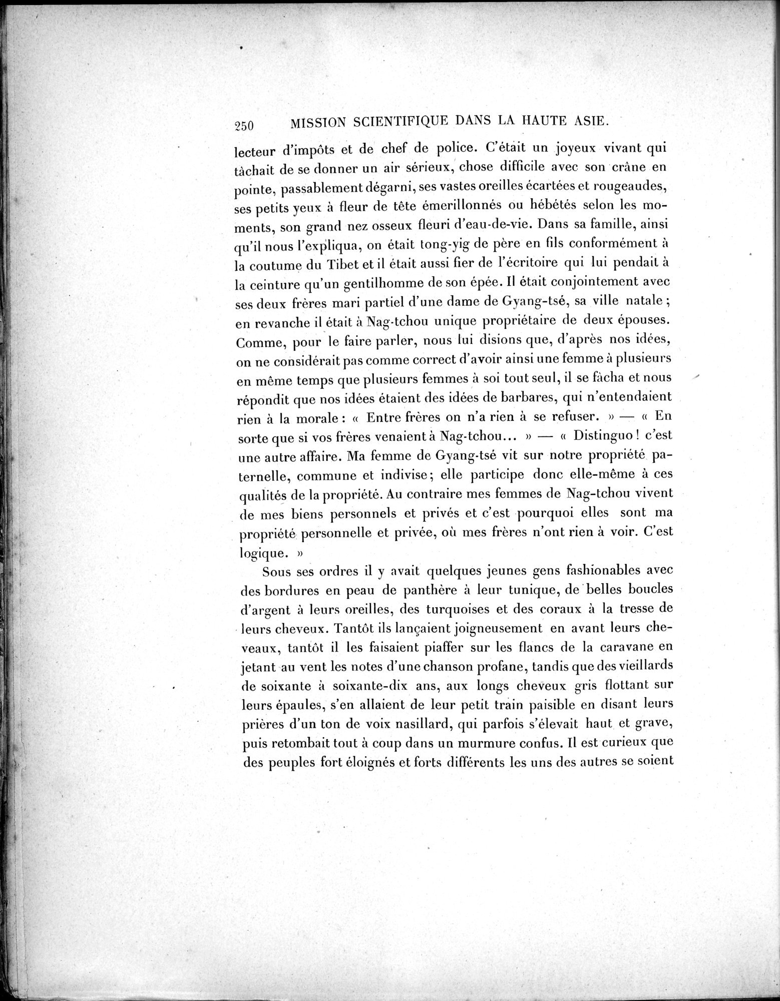 Mission Scientifique dans la Haute Asie 1890-1895 : vol.1 / 282 ページ（白黒高解像度画像）