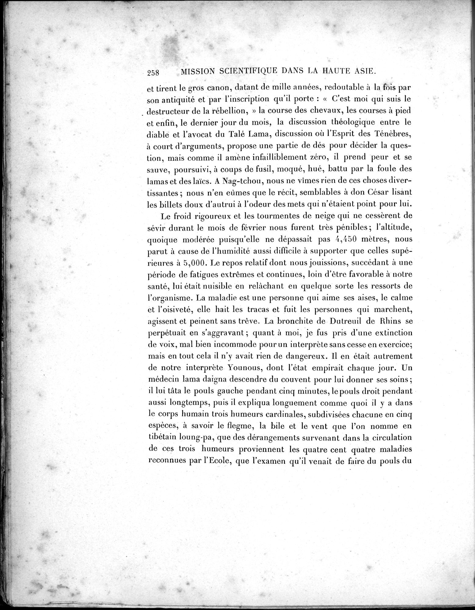 Mission Scientifique dans la Haute Asie 1890-1895 : vol.1 / 290 ページ（白黒高解像度画像）