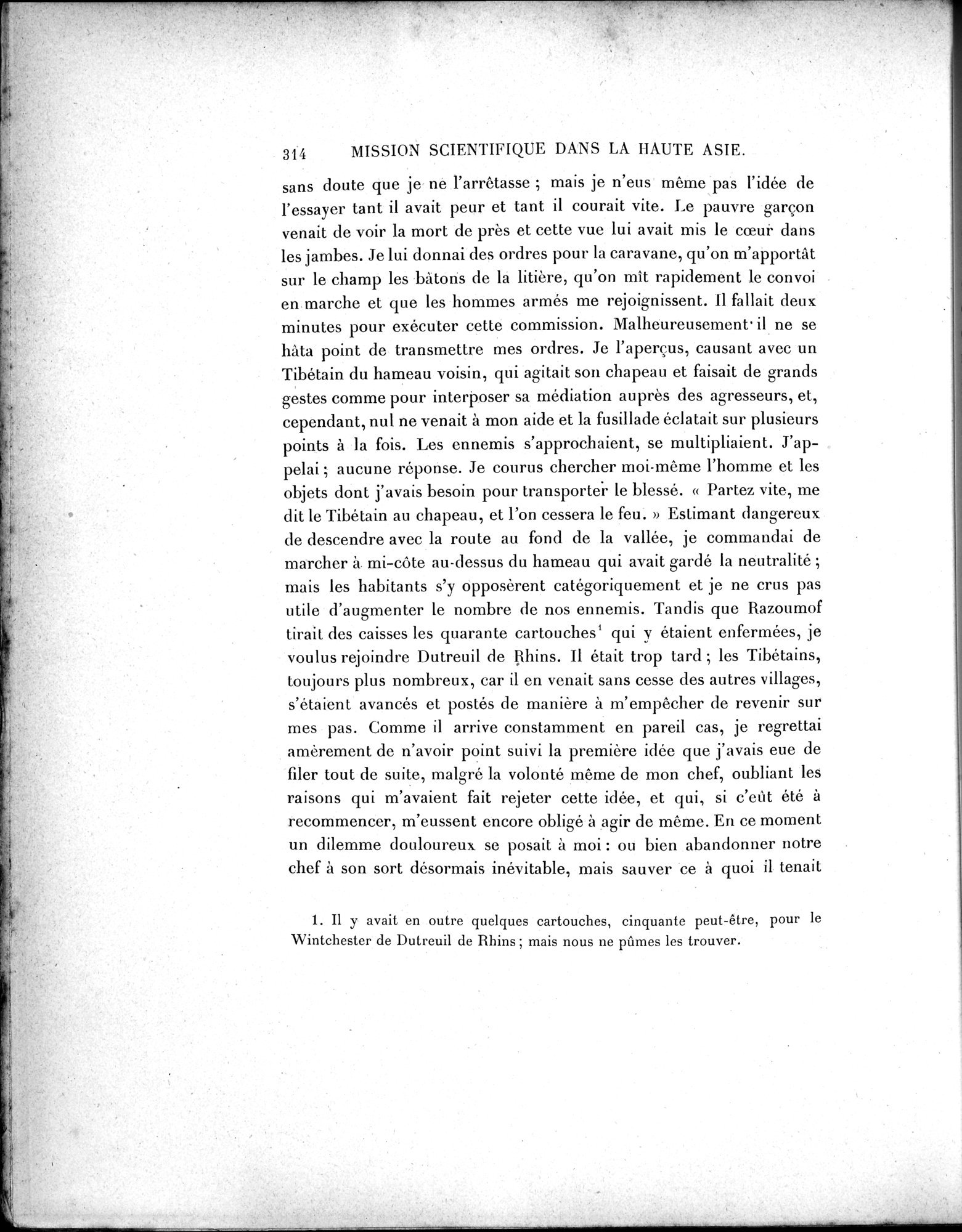 Mission Scientifique dans la Haute Asie 1890-1895 : vol.1 / Page 346 (Grayscale High Resolution Image)