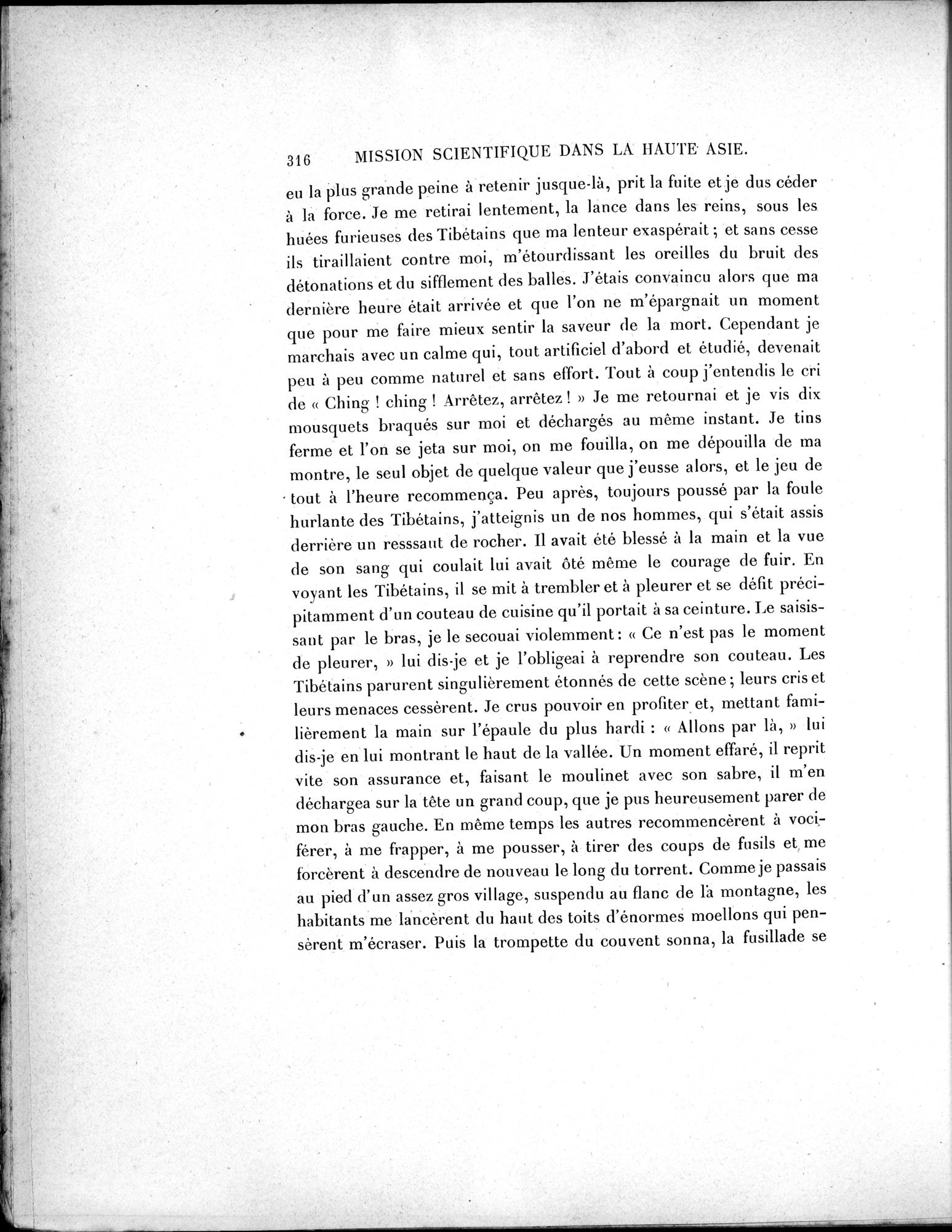 Mission Scientifique dans la Haute Asie 1890-1895 : vol.1 / 348 ページ（白黒高解像度画像）