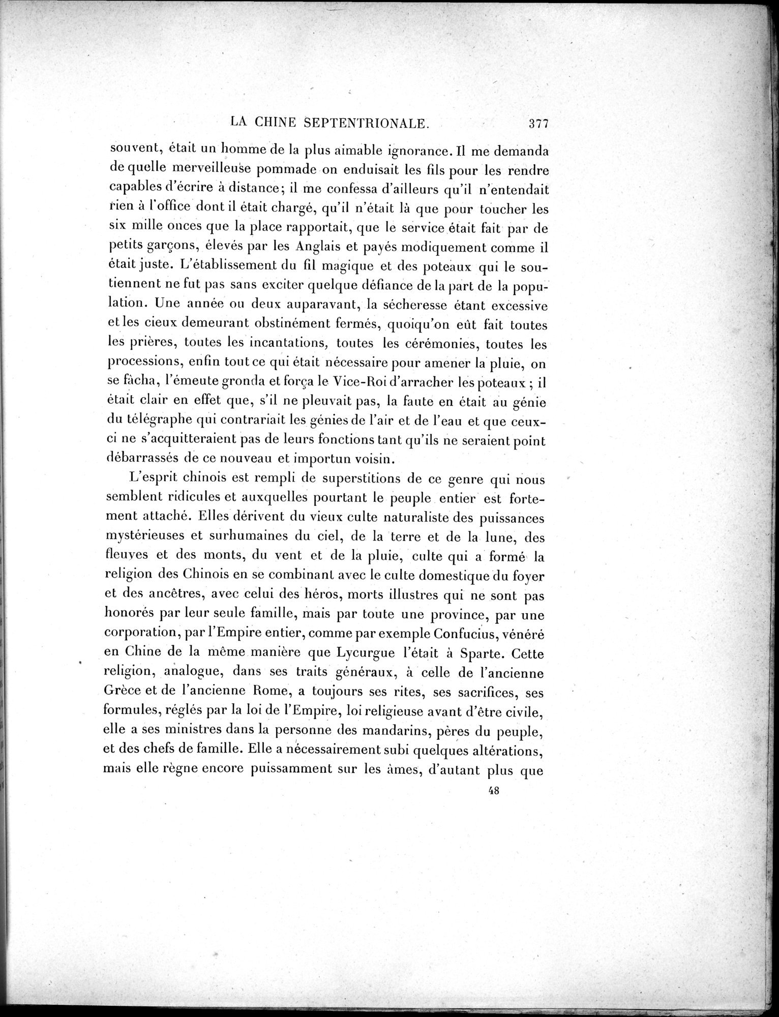 Mission Scientifique dans la Haute Asie 1890-1895 : vol.1 / 409 ページ（白黒高解像度画像）