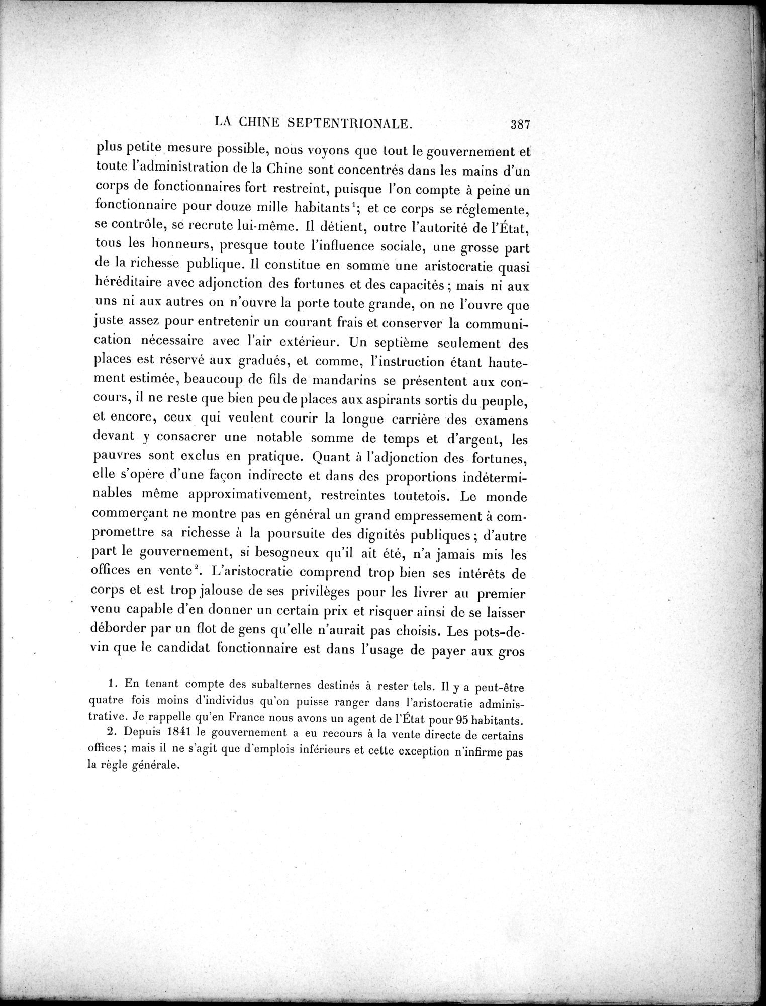 Mission Scientifique dans la Haute Asie 1890-1895 : vol.1 / 419 ページ（白黒高解像度画像）