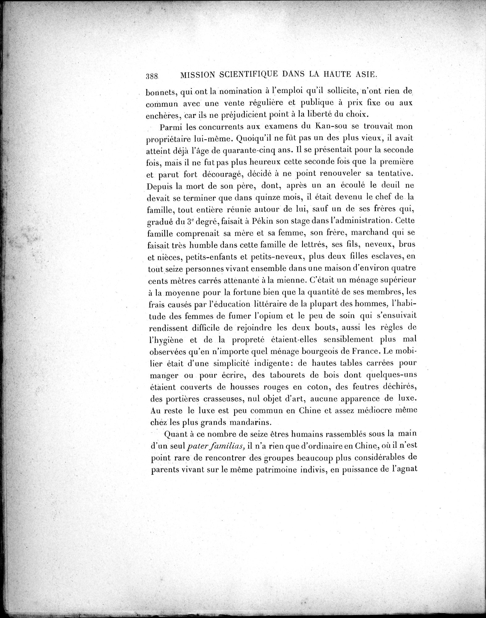 Mission Scientifique dans la Haute Asie 1890-1895 : vol.1 / Page 420 (Grayscale High Resolution Image)