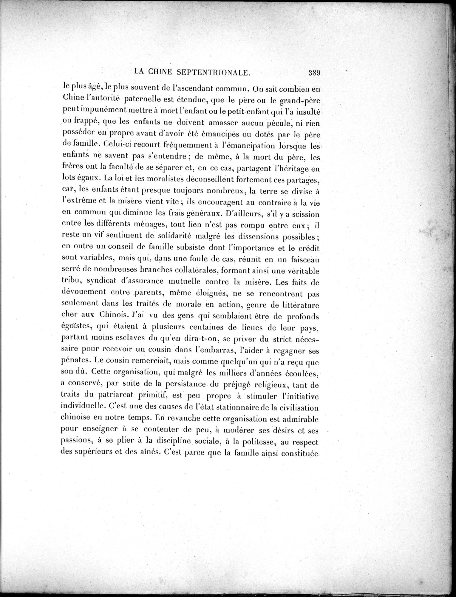 Mission Scientifique dans la Haute Asie 1890-1895 : vol.1 / 421 ページ（白黒高解像度画像）