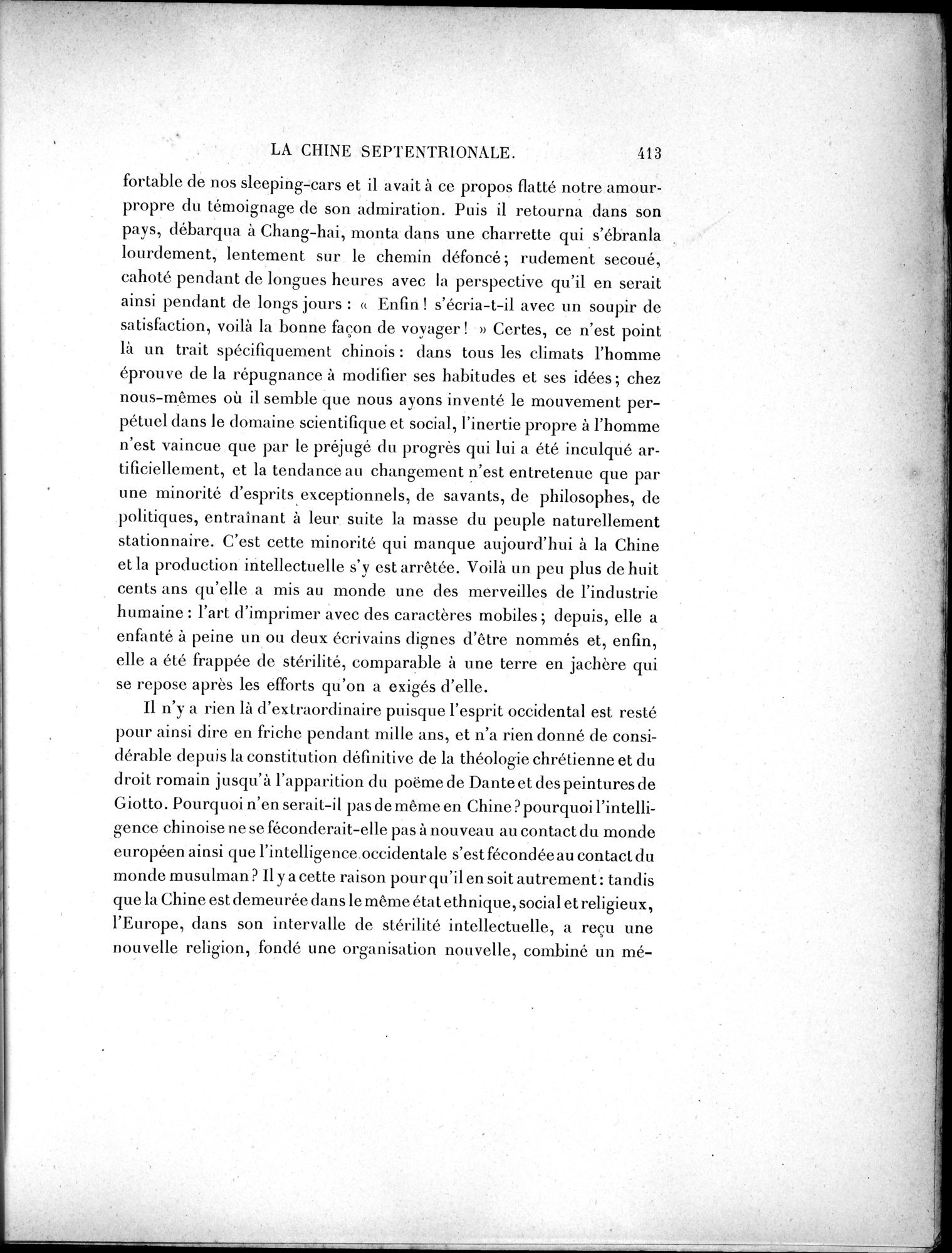 Mission Scientifique dans la Haute Asie 1890-1895 : vol.1 / 445 ページ（白黒高解像度画像）