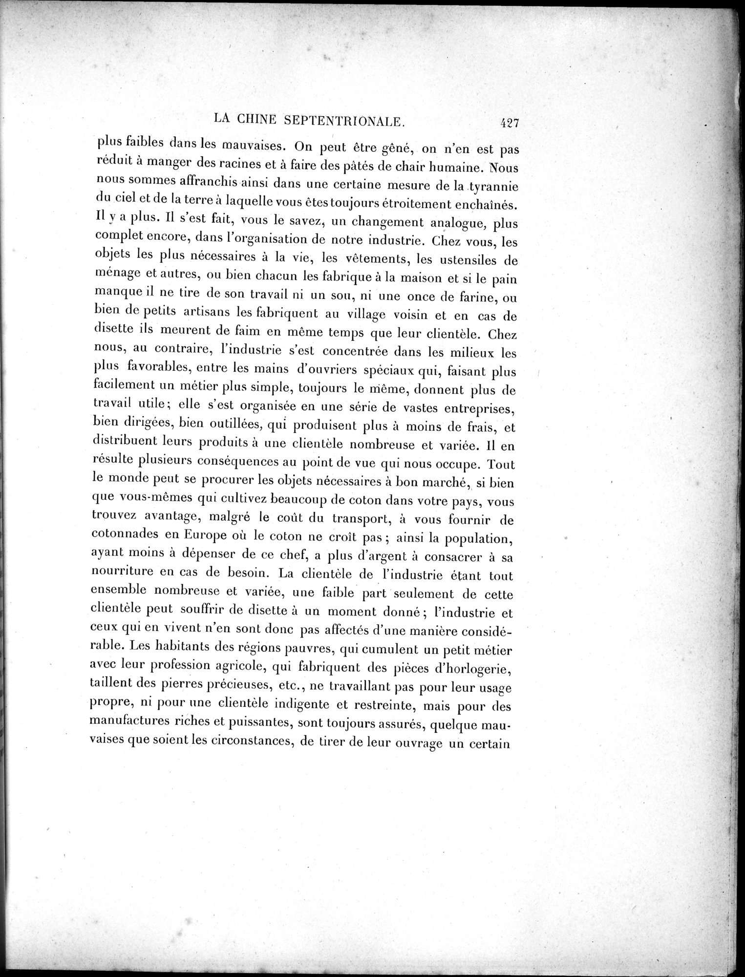 Mission Scientifique dans la Haute Asie 1890-1895 : vol.1 / Page 459 (Grayscale High Resolution Image)