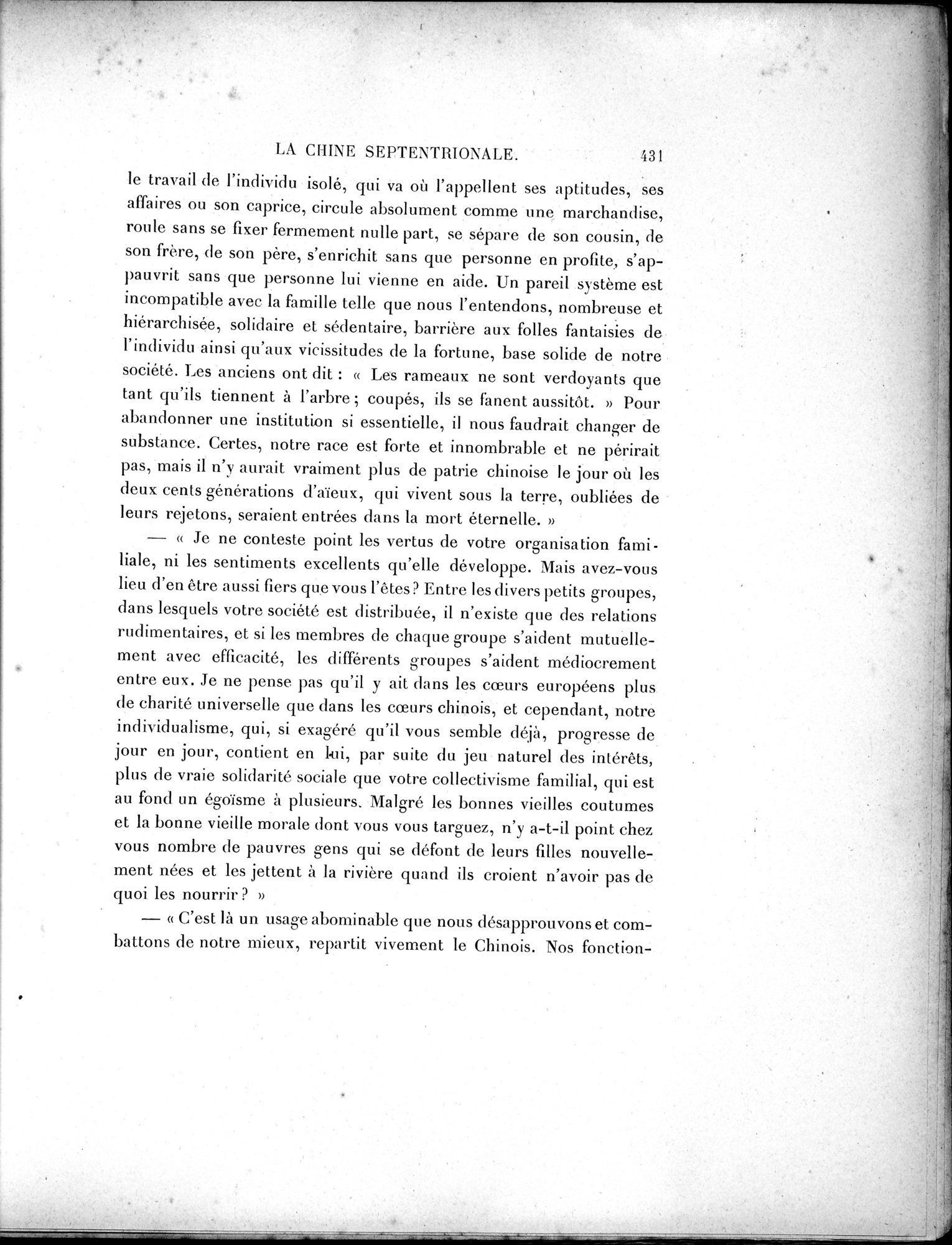 Mission Scientifique dans la Haute Asie 1890-1895 : vol.1 / Page 463 (Grayscale High Resolution Image)