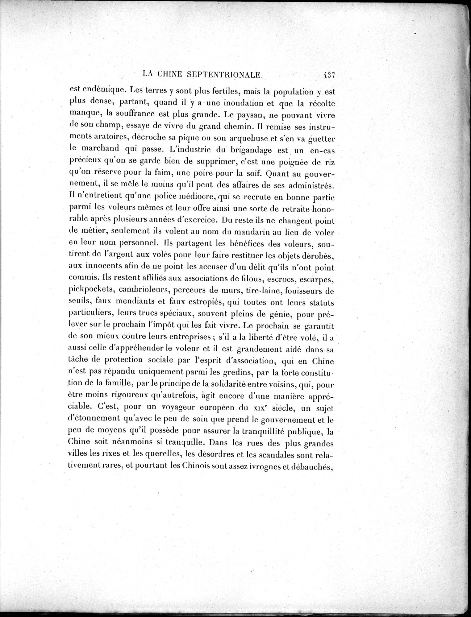 Mission Scientifique dans la Haute Asie 1890-1895 : vol.1 / Page 469 (Grayscale High Resolution Image)