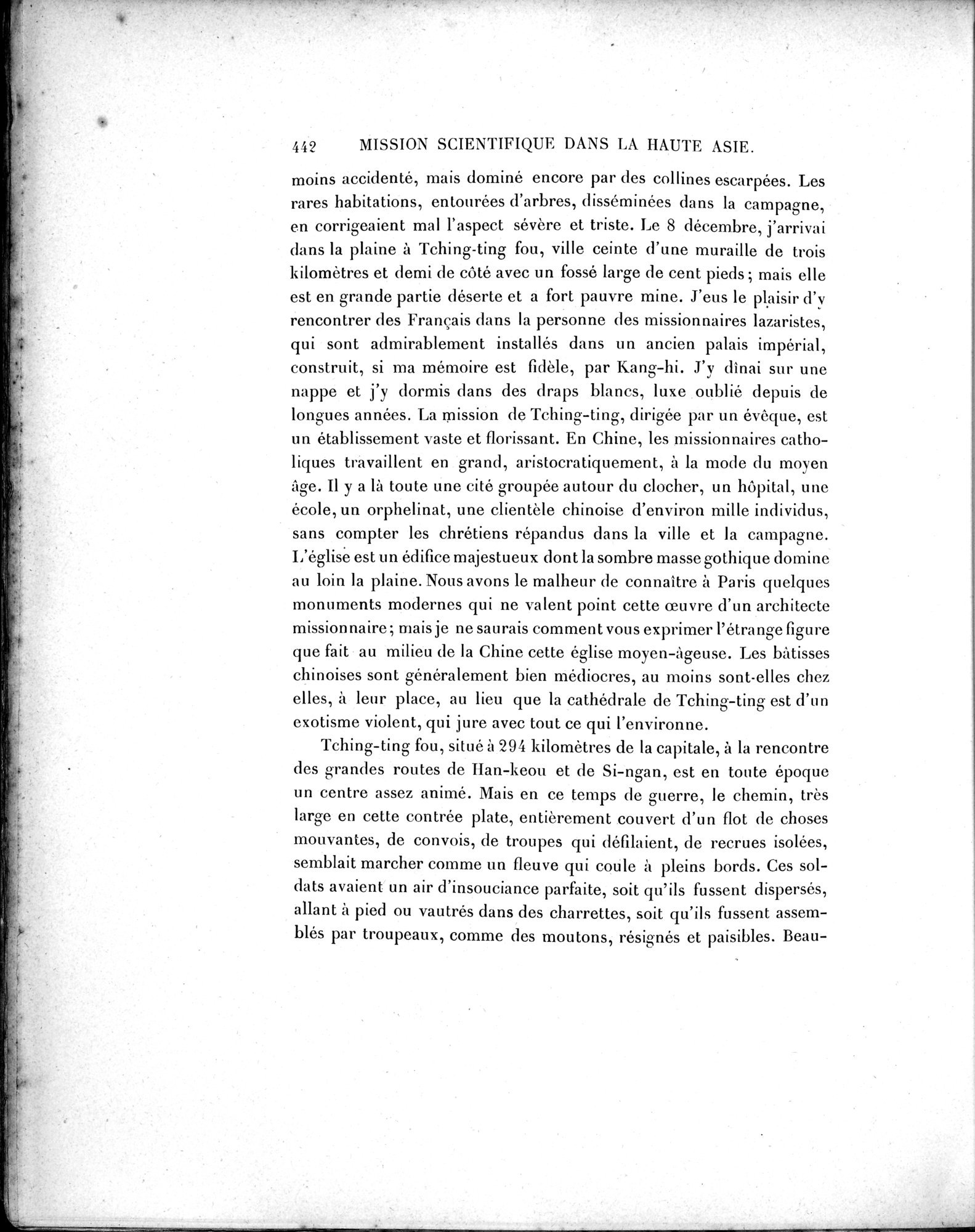 Mission Scientifique dans la Haute Asie 1890-1895 : vol.1 / Page 474 (Grayscale High Resolution Image)