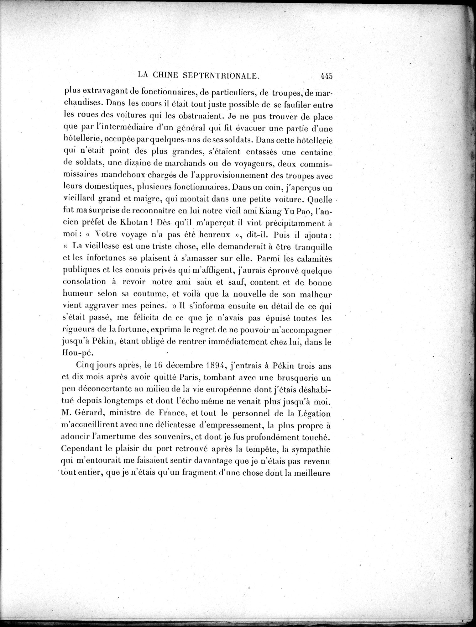 Mission Scientifique dans la Haute Asie 1890-1895 : vol.1 / Page 477 (Grayscale High Resolution Image)