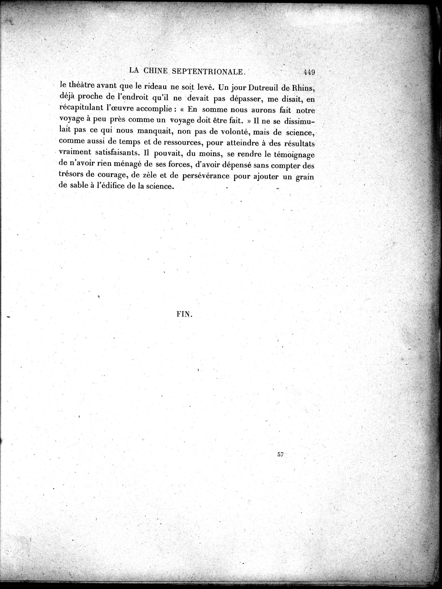 Mission Scientifique dans la Haute Asie 1890-1895 : vol.1 / 481 ページ（白黒高解像度画像）