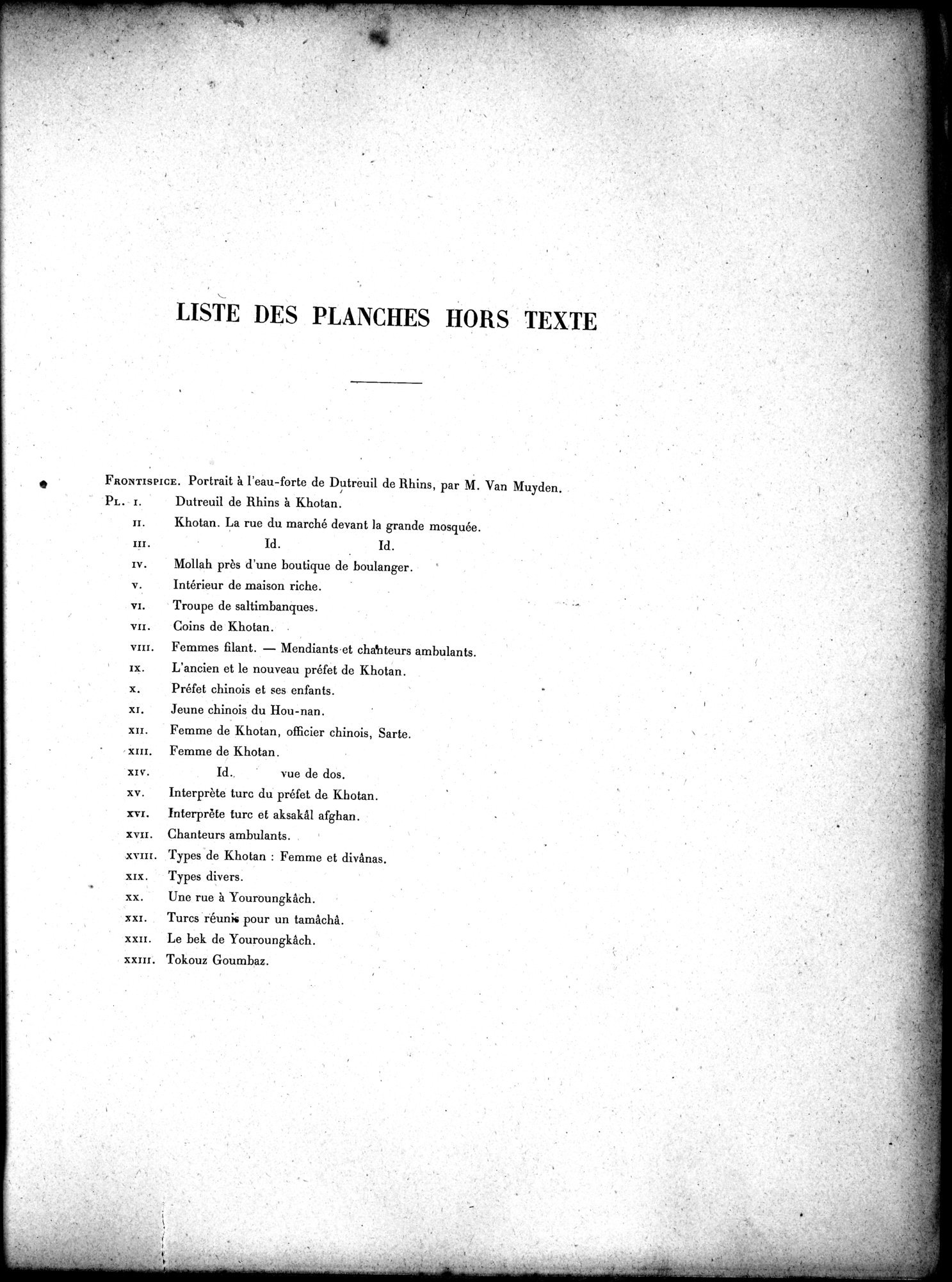 Mission Scientifique dans la Haute Asie 1890-1895 : vol.1 / Page 485 (Grayscale High Resolution Image)