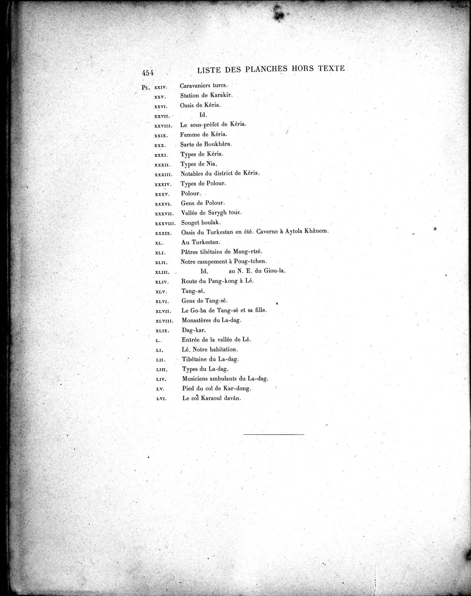 Mission Scientifique dans la Haute Asie 1890-1895 : vol.1 / 486 ページ（白黒高解像度画像）