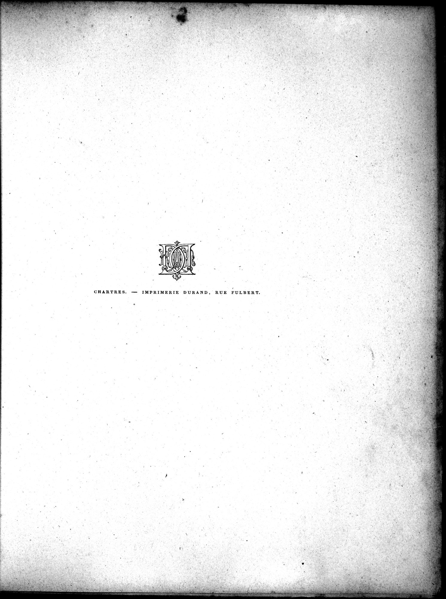 Mission Scientifique dans la Haute Asie 1890-1895 : vol.1 / 487 ページ（白黒高解像度画像）
