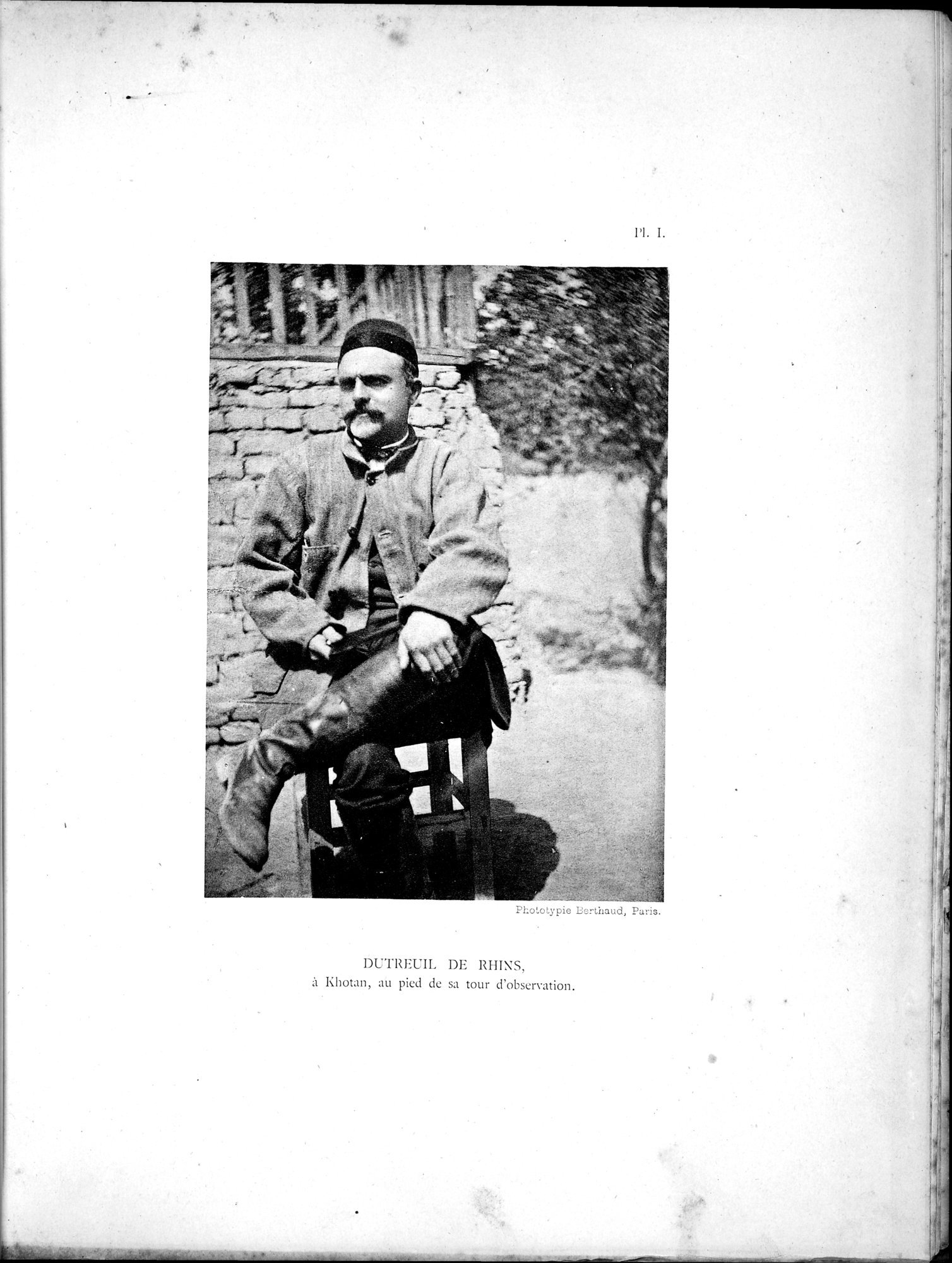 Mission Scientifique dans la Haute Asie 1890-1895 : vol.1 / Page 489 (Grayscale High Resolution Image)