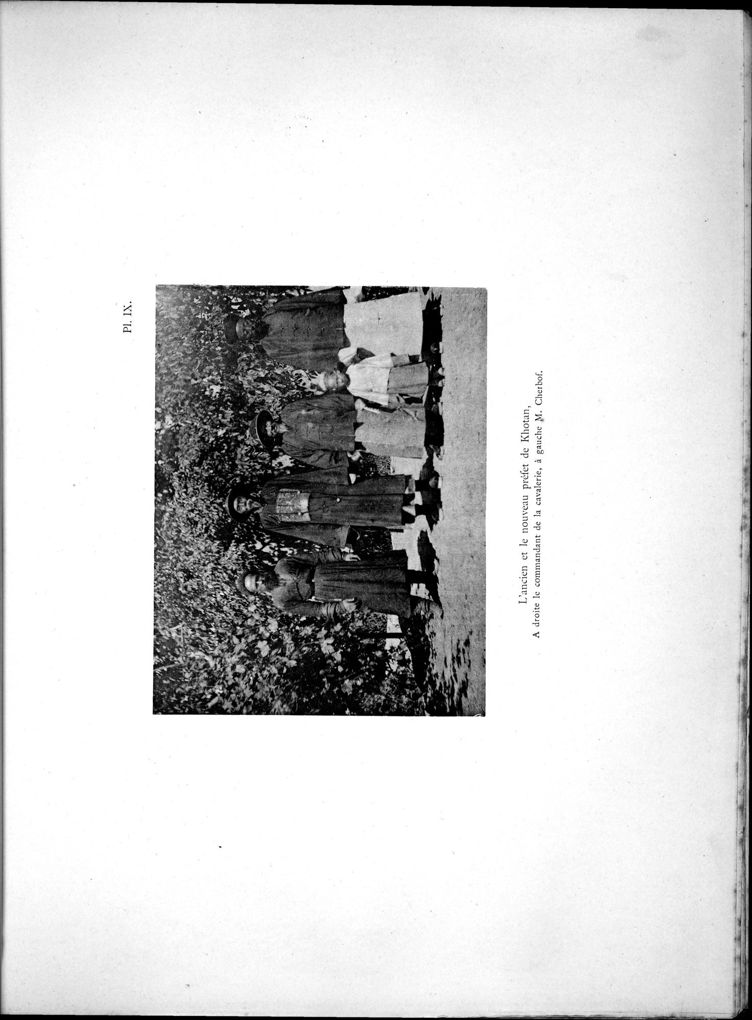 Mission Scientifique dans la Haute Asie 1890-1895 : vol.1 / Page 505 (Grayscale High Resolution Image)