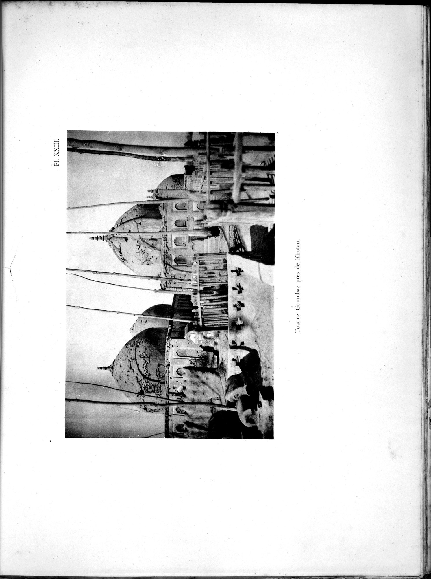 Mission Scientifique dans la Haute Asie 1890-1895 : vol.1 / 533 ページ（白黒高解像度画像）