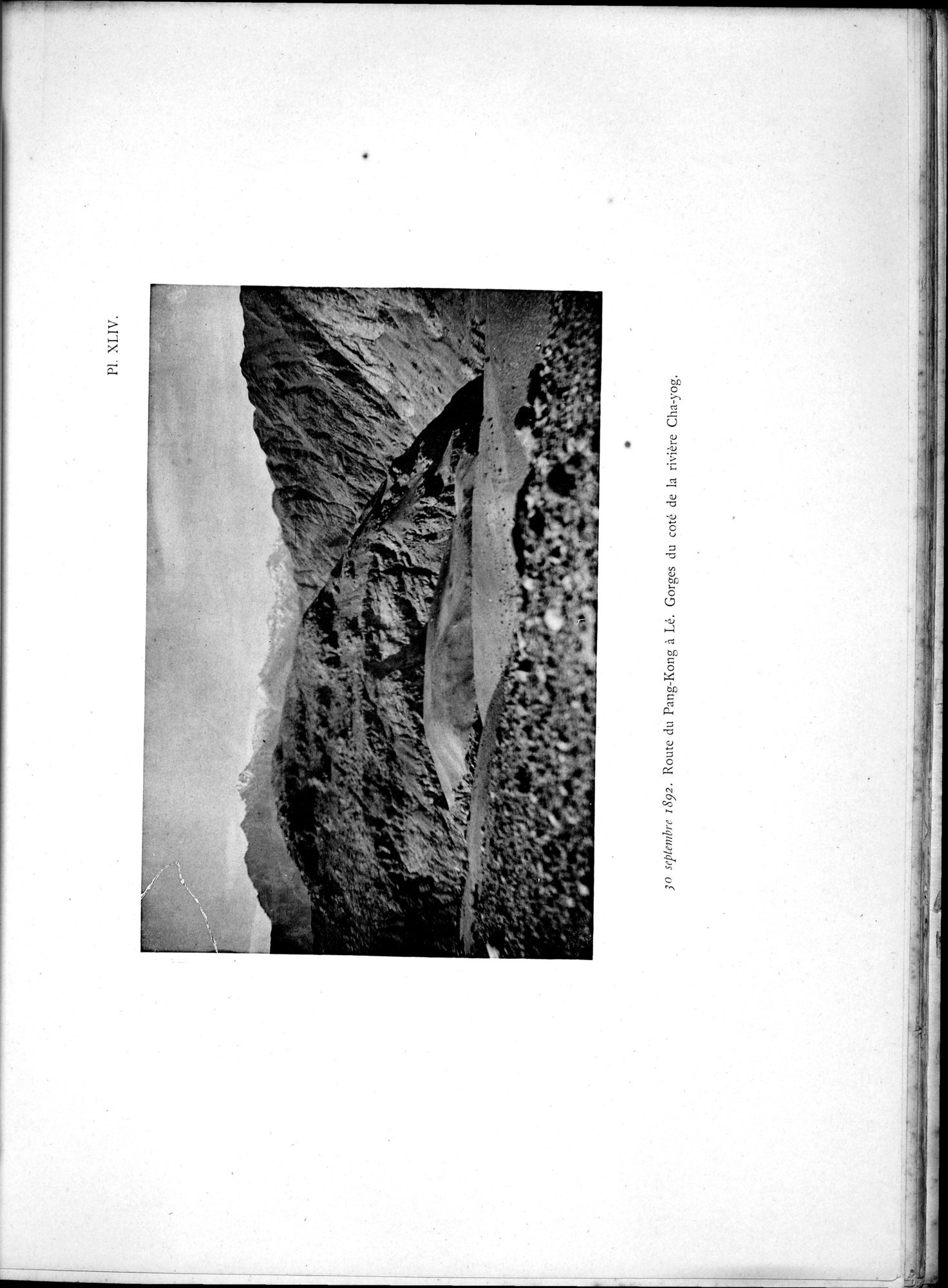 Mission Scientifique dans la Haute Asie 1890-1895 : vol.1 / Page 575 (Grayscale High Resolution Image)