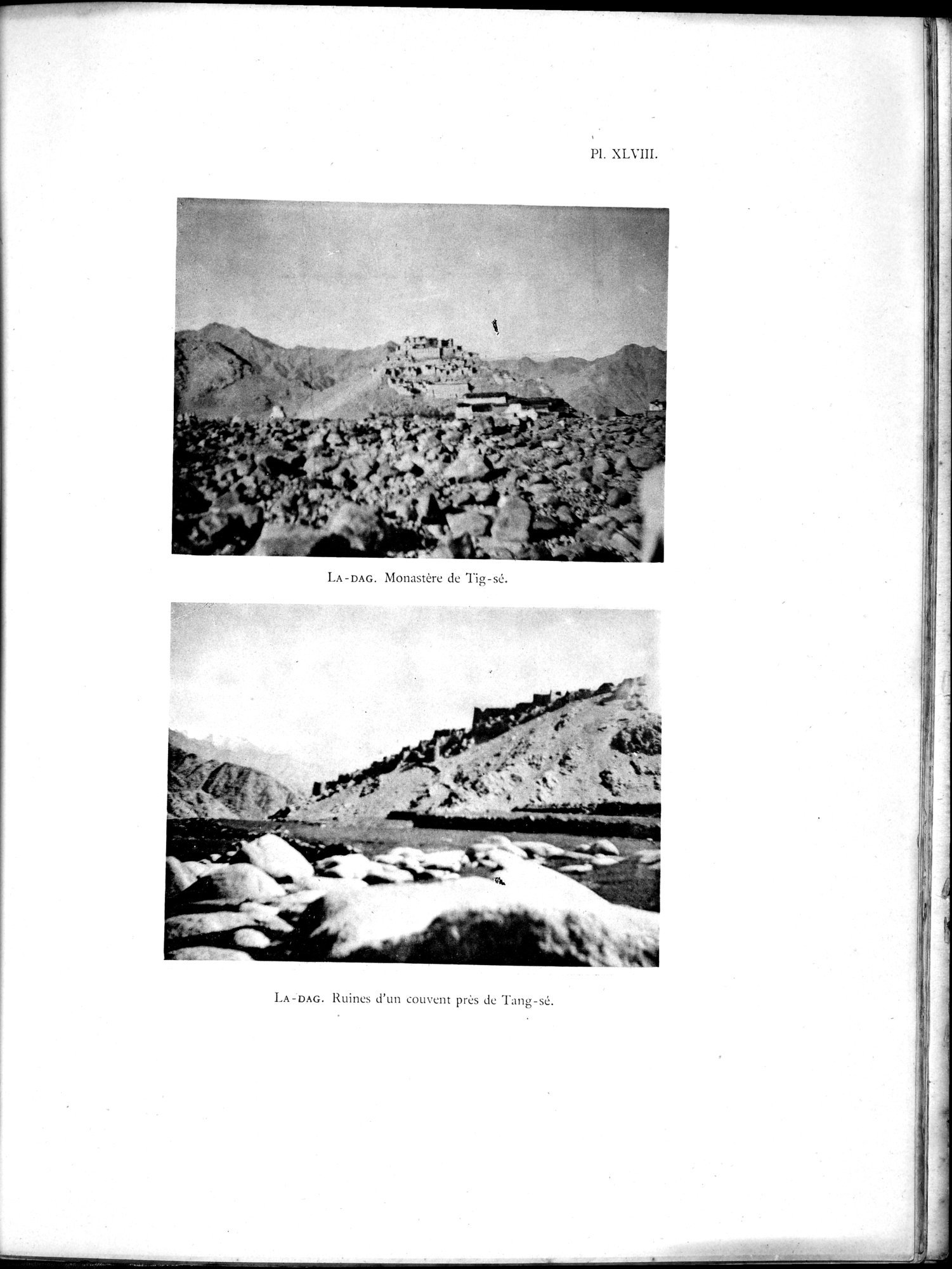 Mission Scientifique dans la Haute Asie 1890-1895 : vol.1 / 583 ページ（白黒高解像度画像）