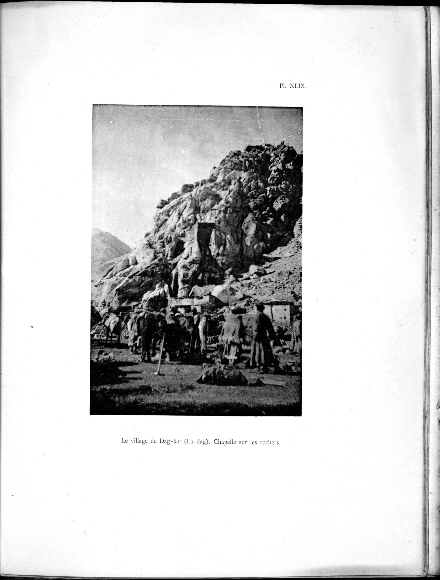 Mission Scientifique dans la Haute Asie 1890-1895 : vol.1 / 585 ページ（白黒高解像度画像）