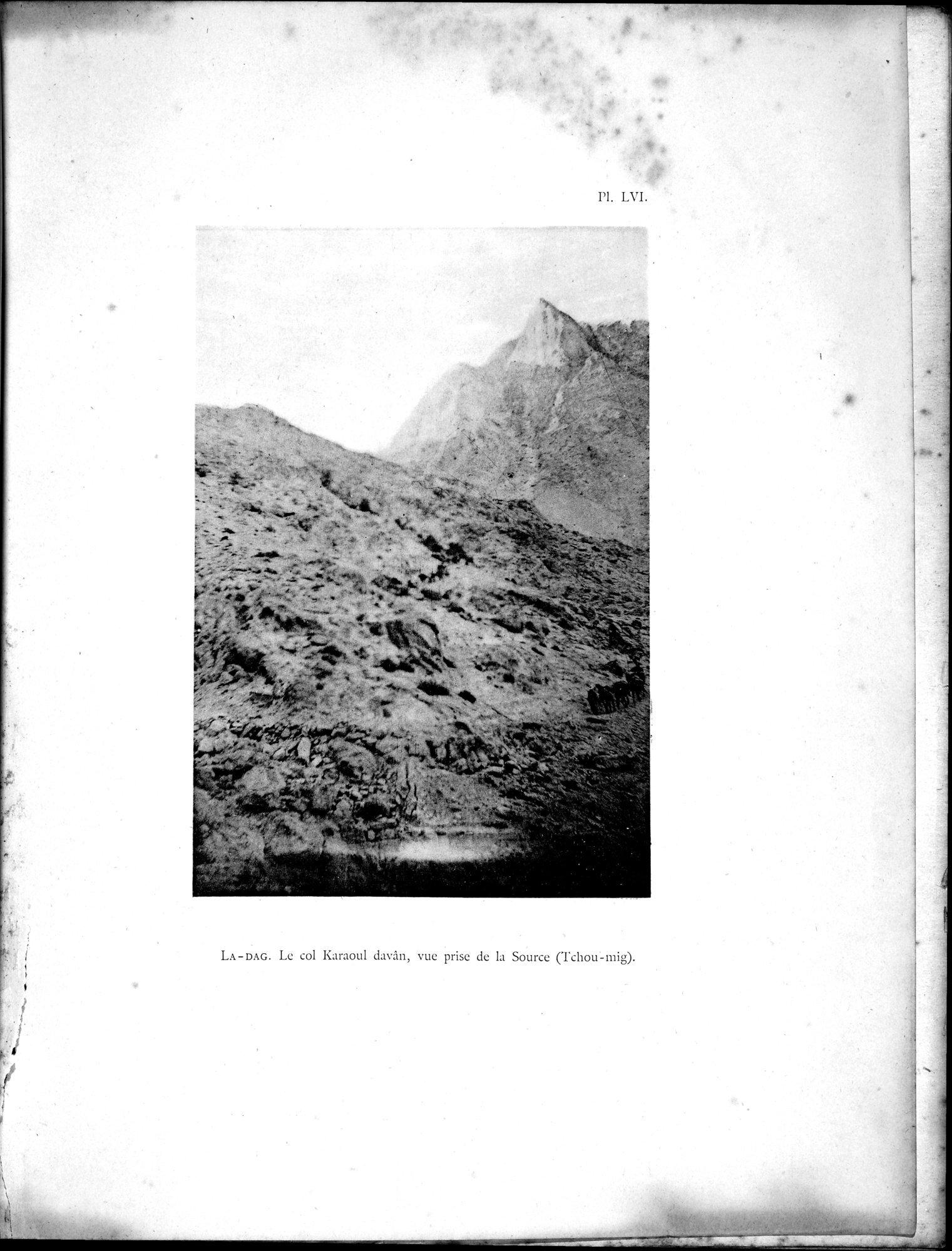 Mission Scientifique dans la Haute Asie 1890-1895 : vol.1 / 599 ページ（白黒高解像度画像）