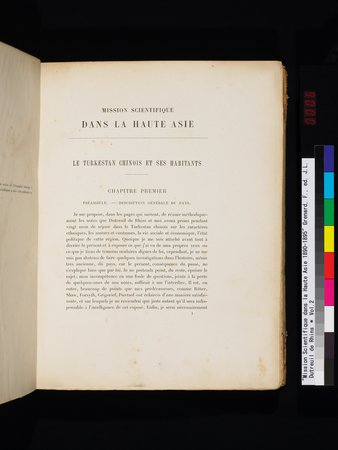 Mission Scientifique dans la Haute Asie 1890-1895 : vol.2 : Page 11