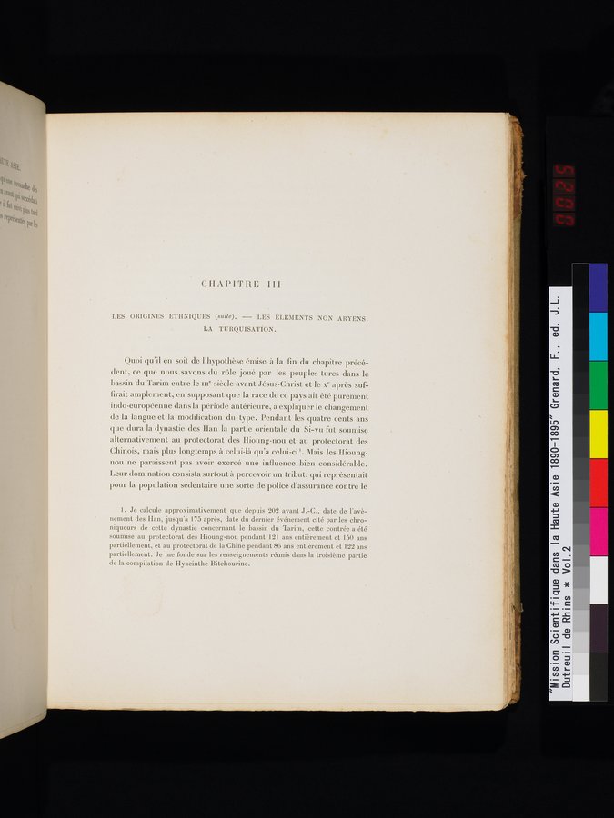Mission Scientifique dans la Haute Asie 1890-1895 : vol.2 / 49 ページ（カラー画像）