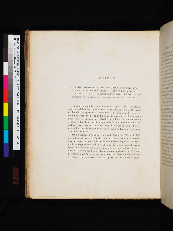 Mission Scientifique dans la Haute Asie 1890-1895 : vol.2 / 162 ページ（カラー画像）