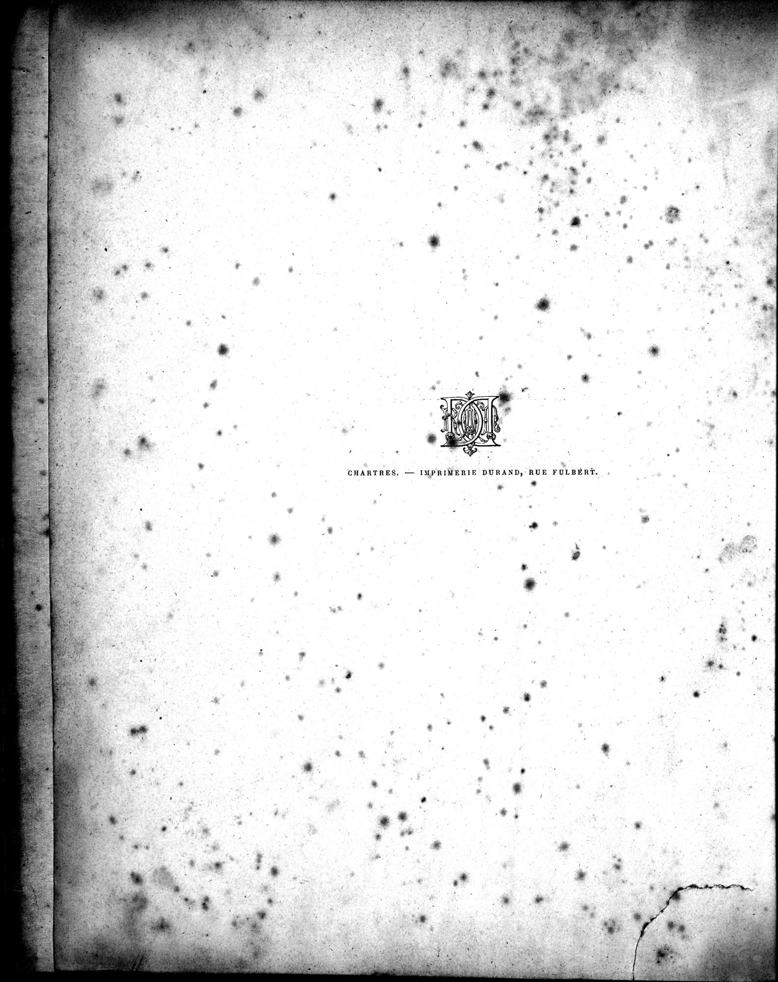 Mission Scientifique dans la Haute Asie 1890-1895 : vol.2 / Page 8 (Grayscale High Resolution Image)